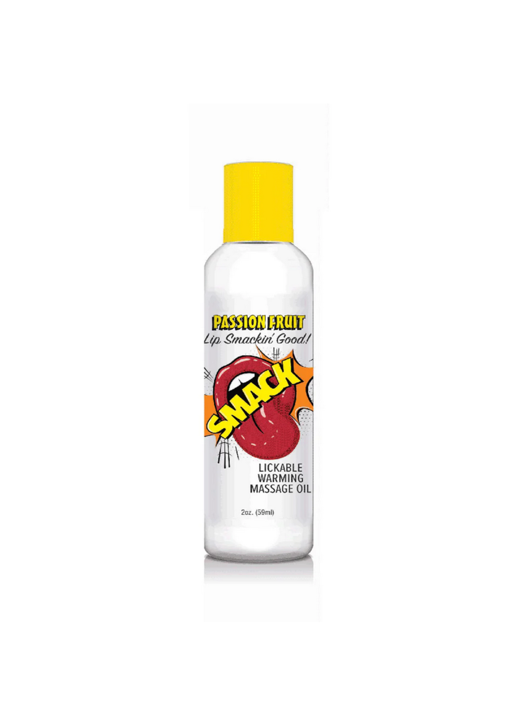 Warming & Lickable Massage Oil PassionFruit 2oz