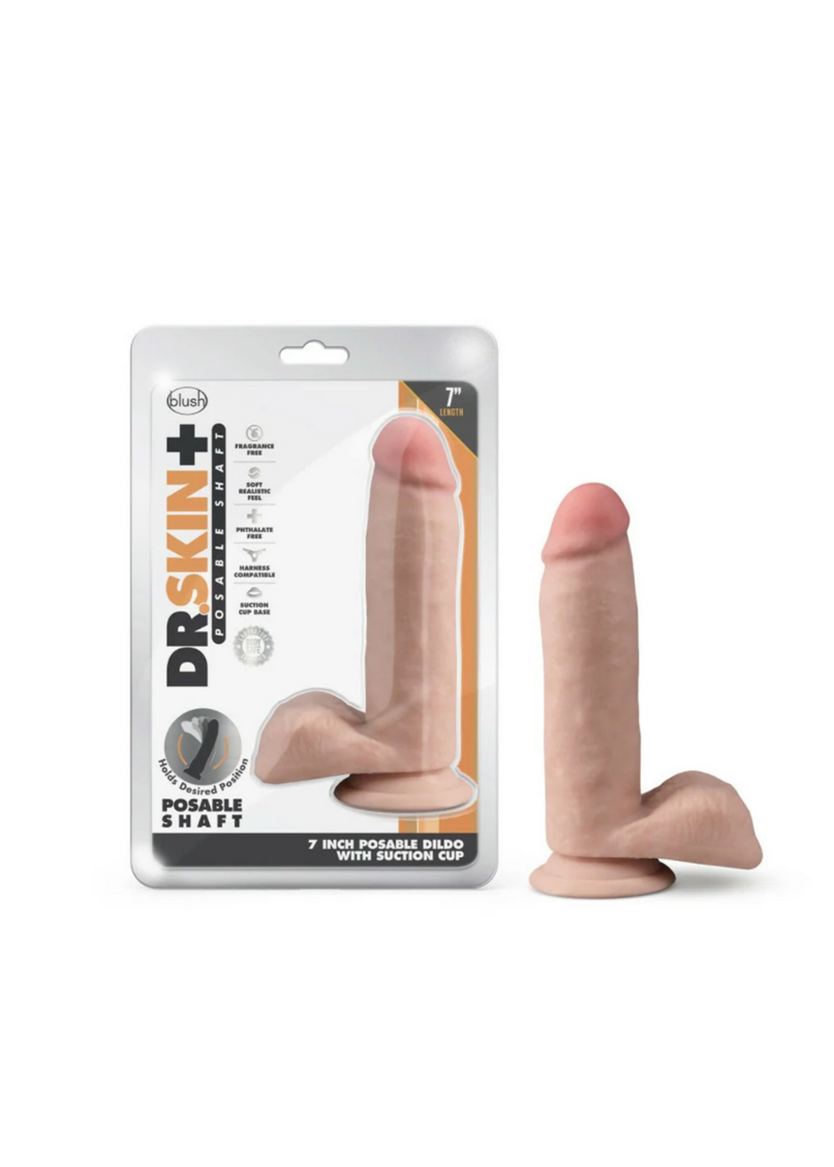 Blush Dr Skin Plus 7" Posable Vanilla