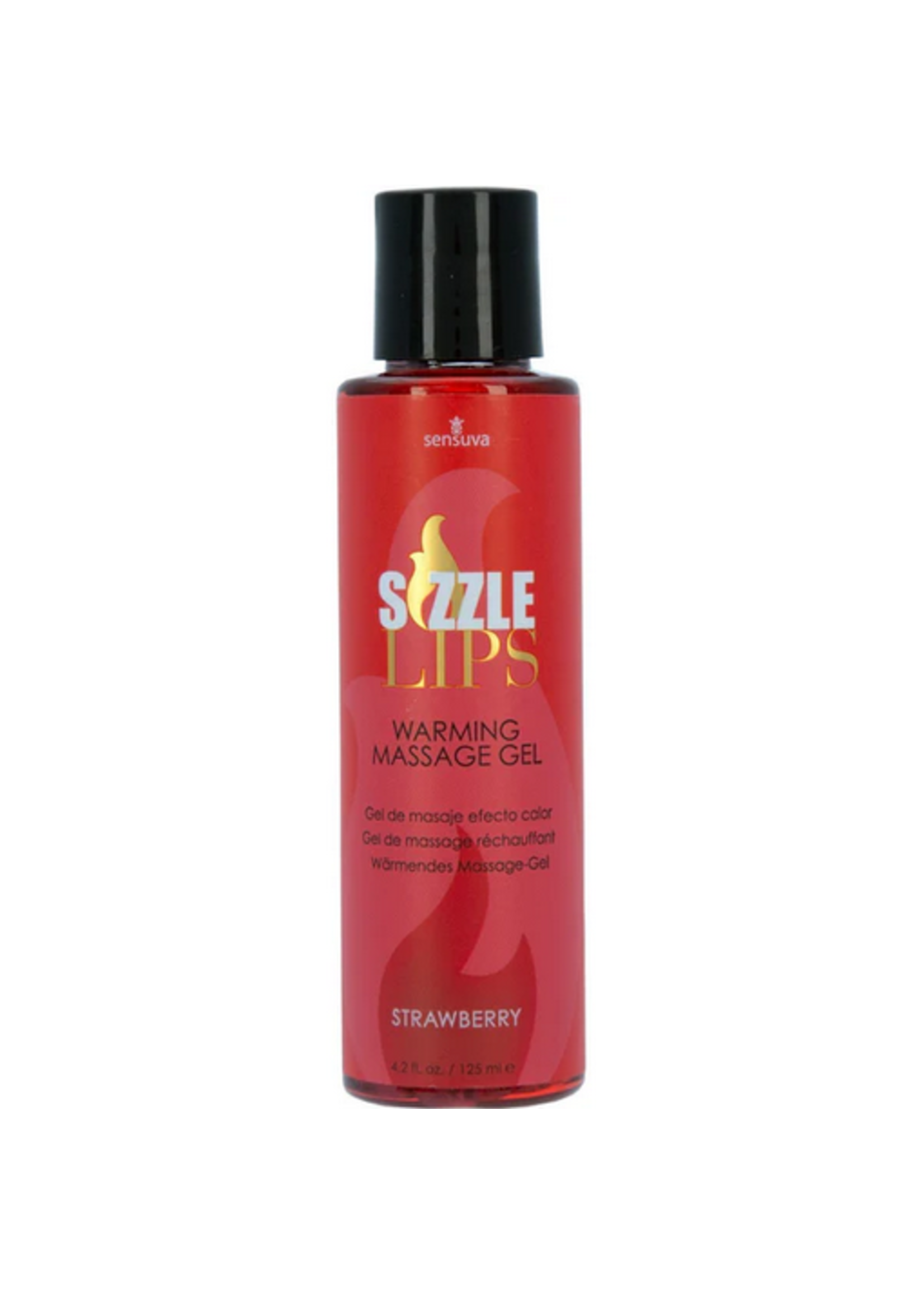Sensuva Sensuva Sizzle Lips – Edible Warming Massage Gel