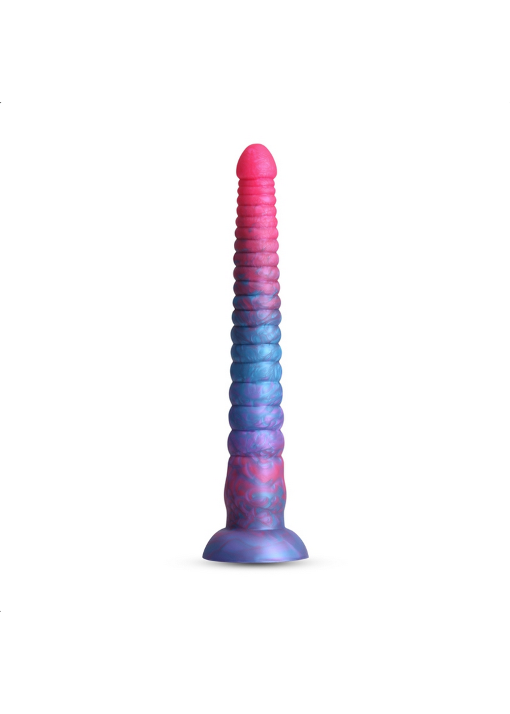 NSN NS - Colours - Stacked - 12" Dildo - Pink/Blue