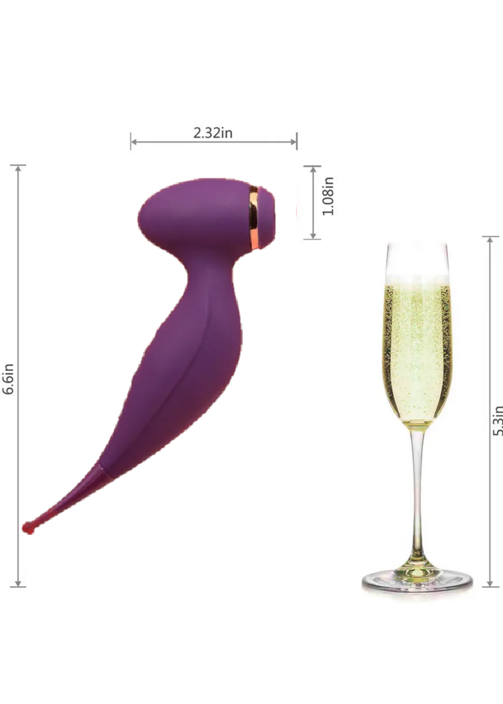 Smoosh Toys The Smoosh Purple Seahorse