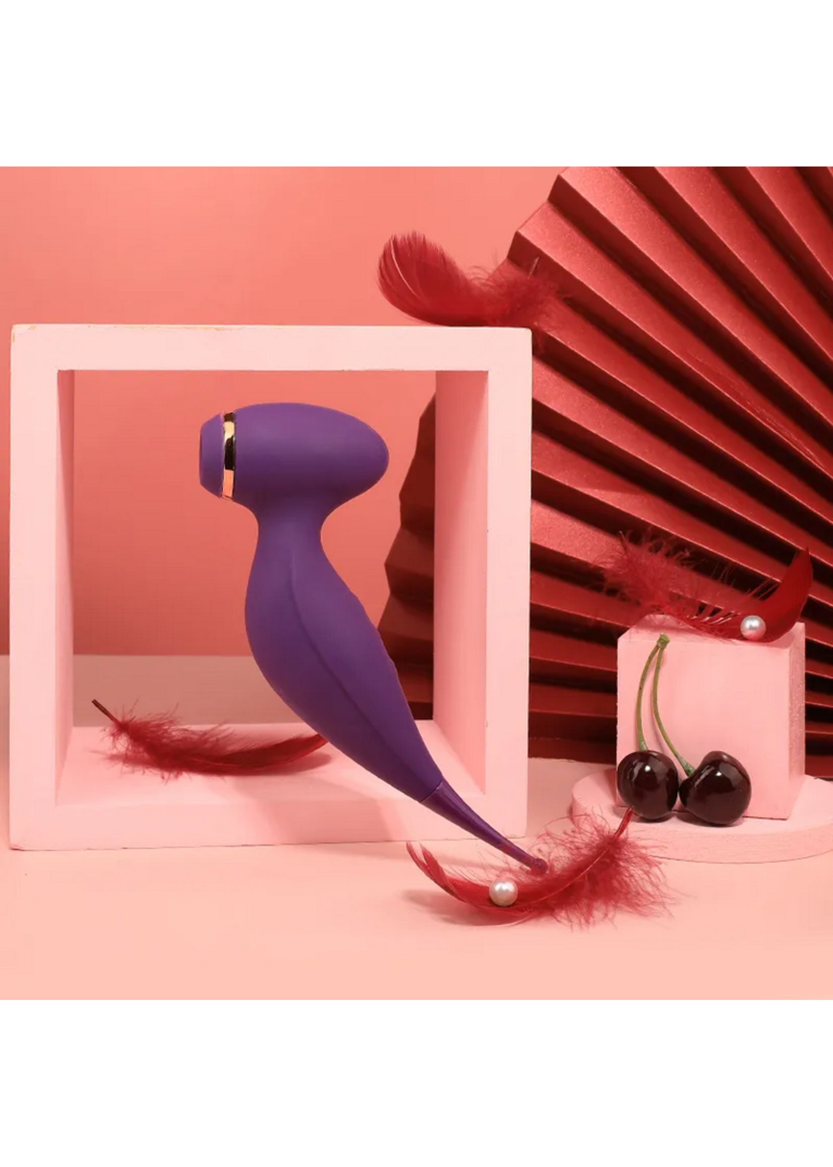 Smoosh Toys The Smoosh Purple Seahorse