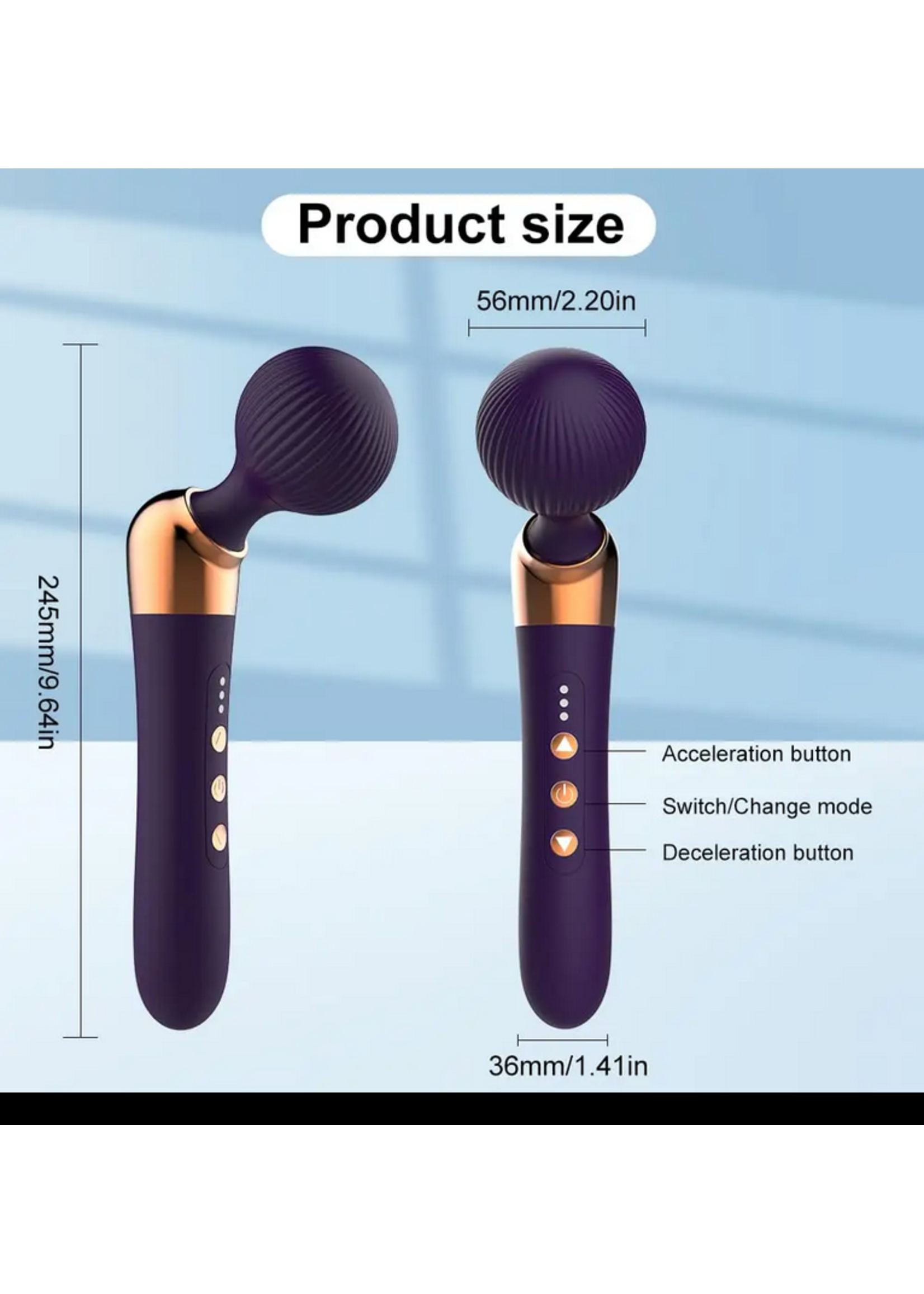 Smoosh Toys The Smoosh Massage Wand