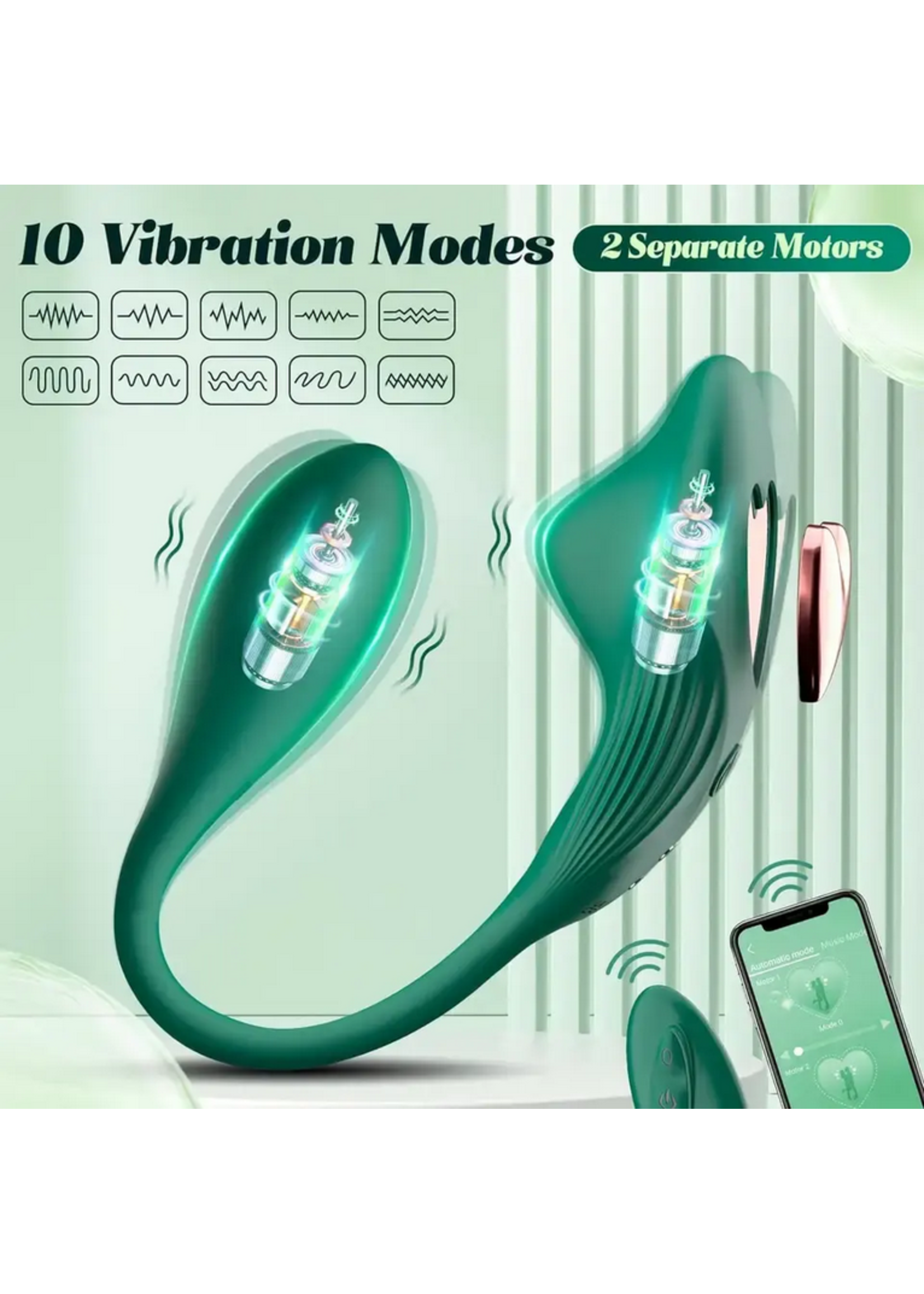 Smoosh Toys The Smoosh Double Panty Vibe