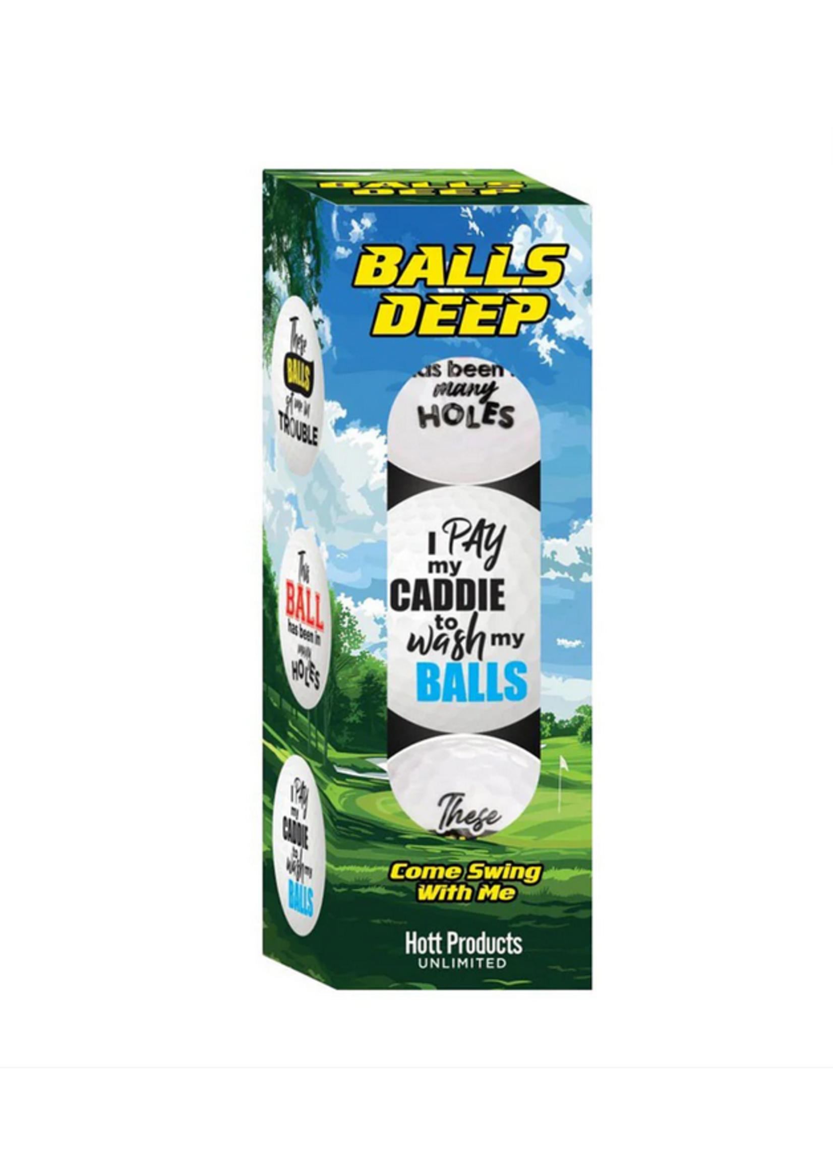 Balls Deep - Novelty Golf Balls