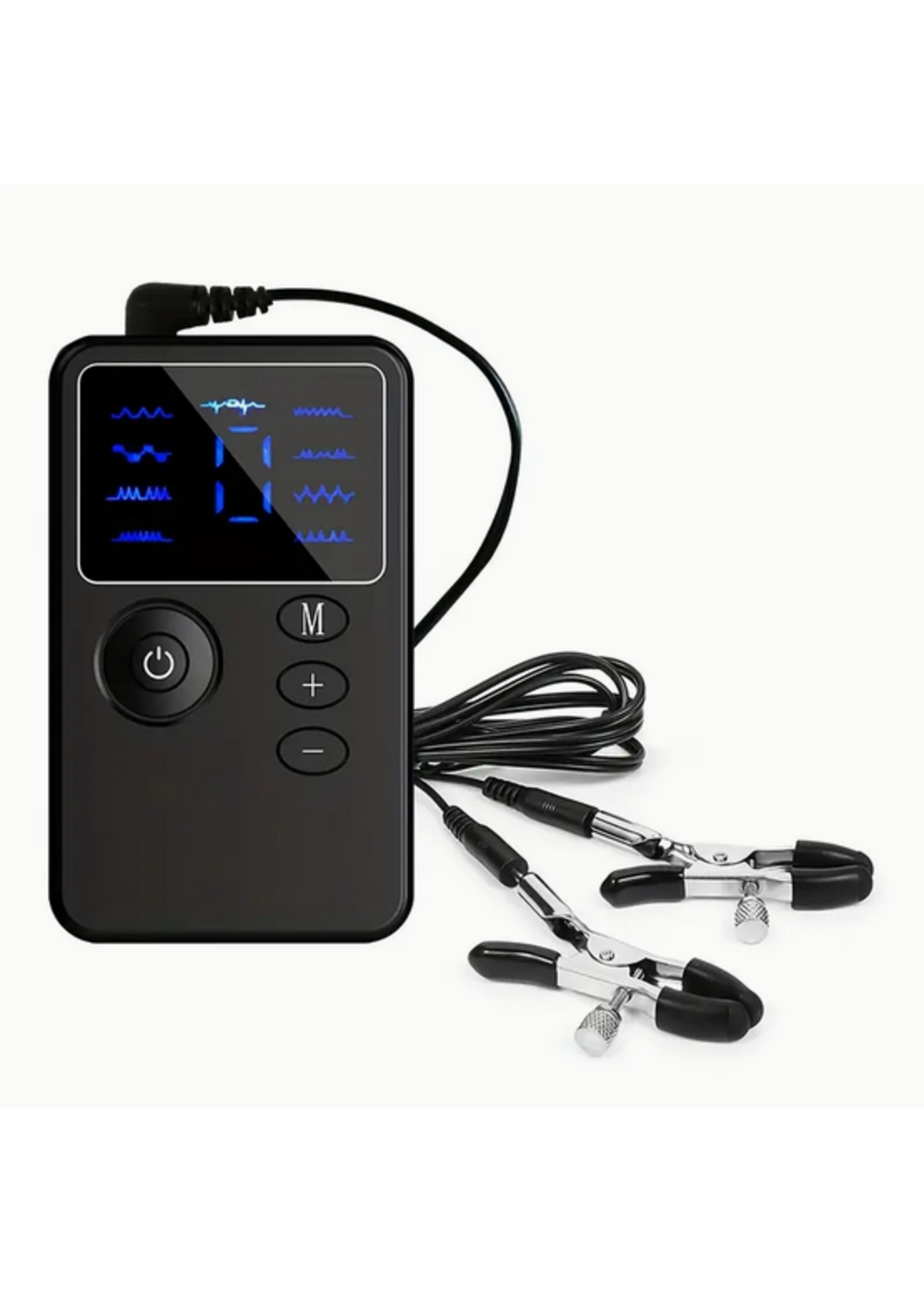 Smoosh Electric Shock Device w/ Nipple Clamps