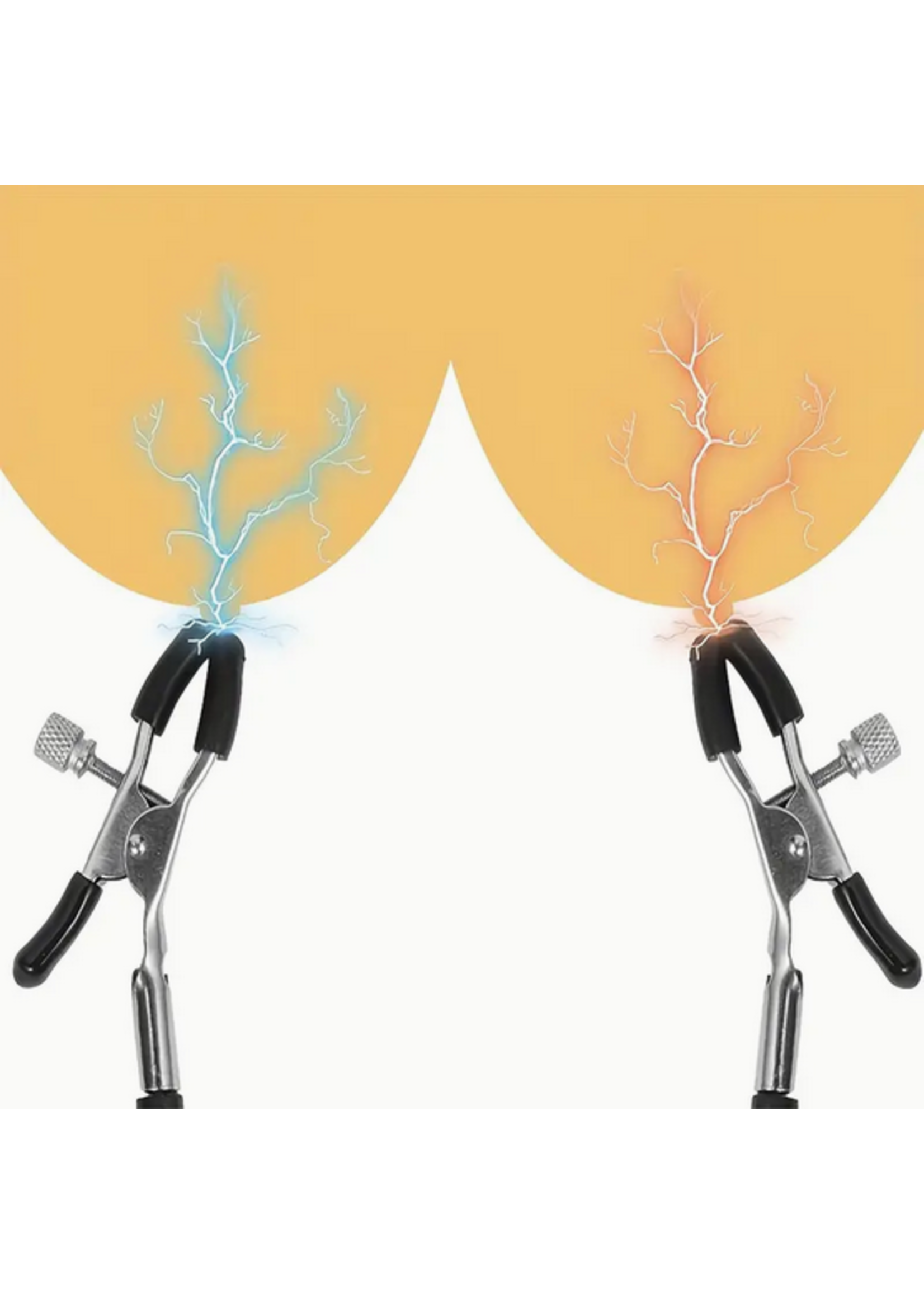 Smoosh Electric Shock Device w/ Nipple Clamps