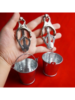 Adjustable Nipple Clamps with Weighted Buckets