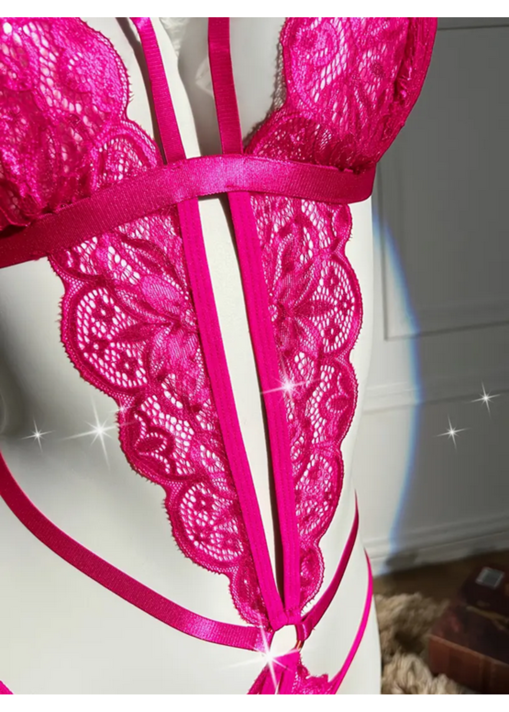 KissKnot Lace Teddy