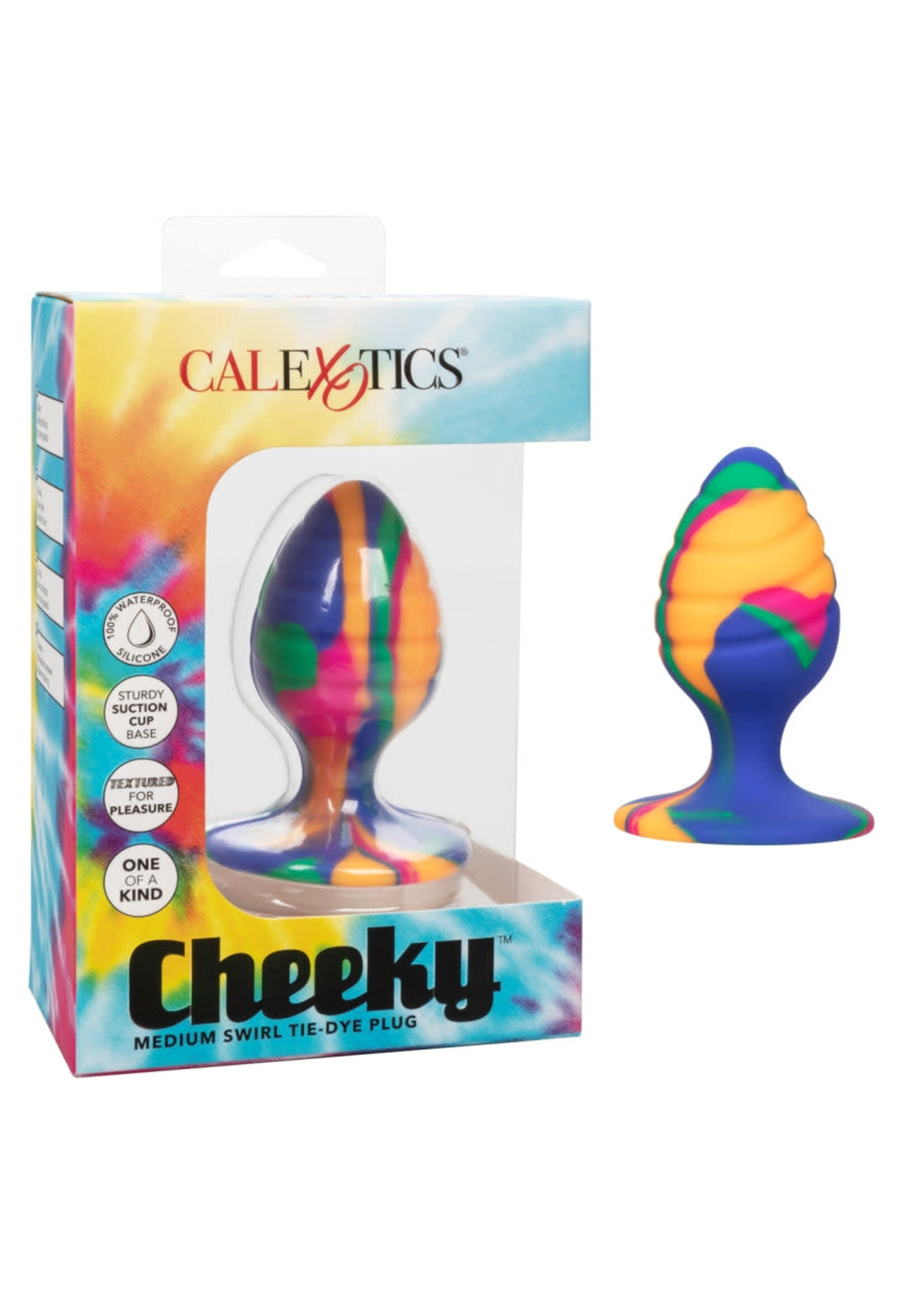 Calexotics Cheeky Medium Swirl Tie-Dye Plug