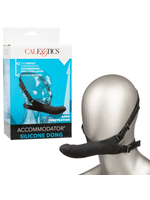Calexotics Accommodator Silicone Dong - Black