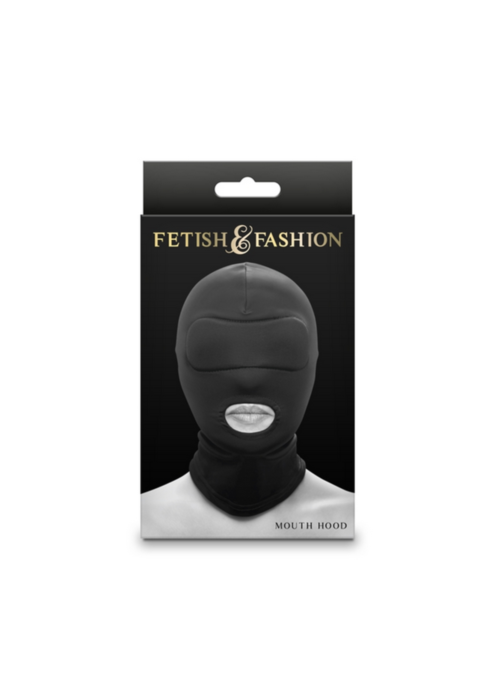 Fetish & Fashion - Mouth Hood - Black