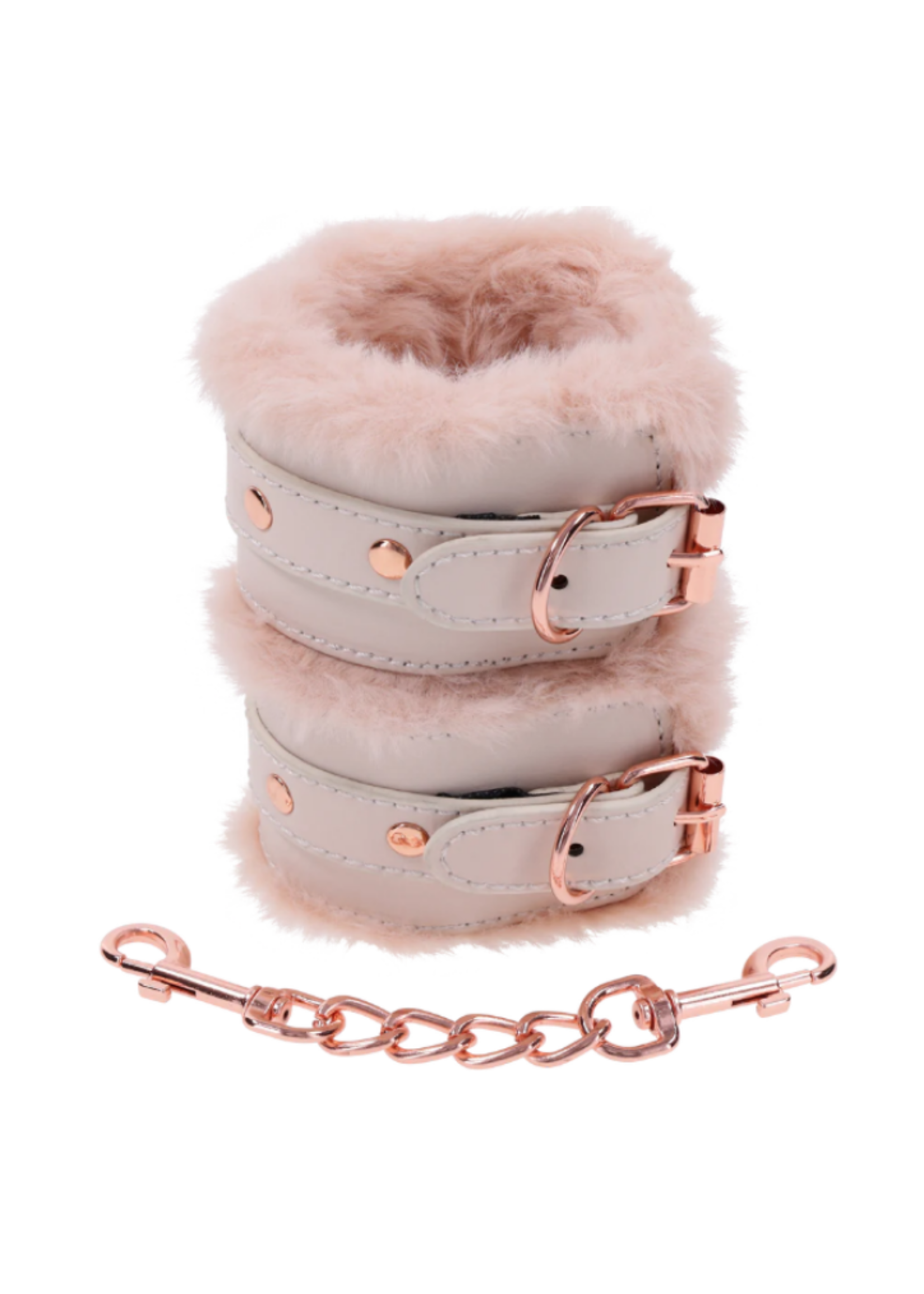 Sportsheets Peaches 'n CreaMe Fur Handcuffs