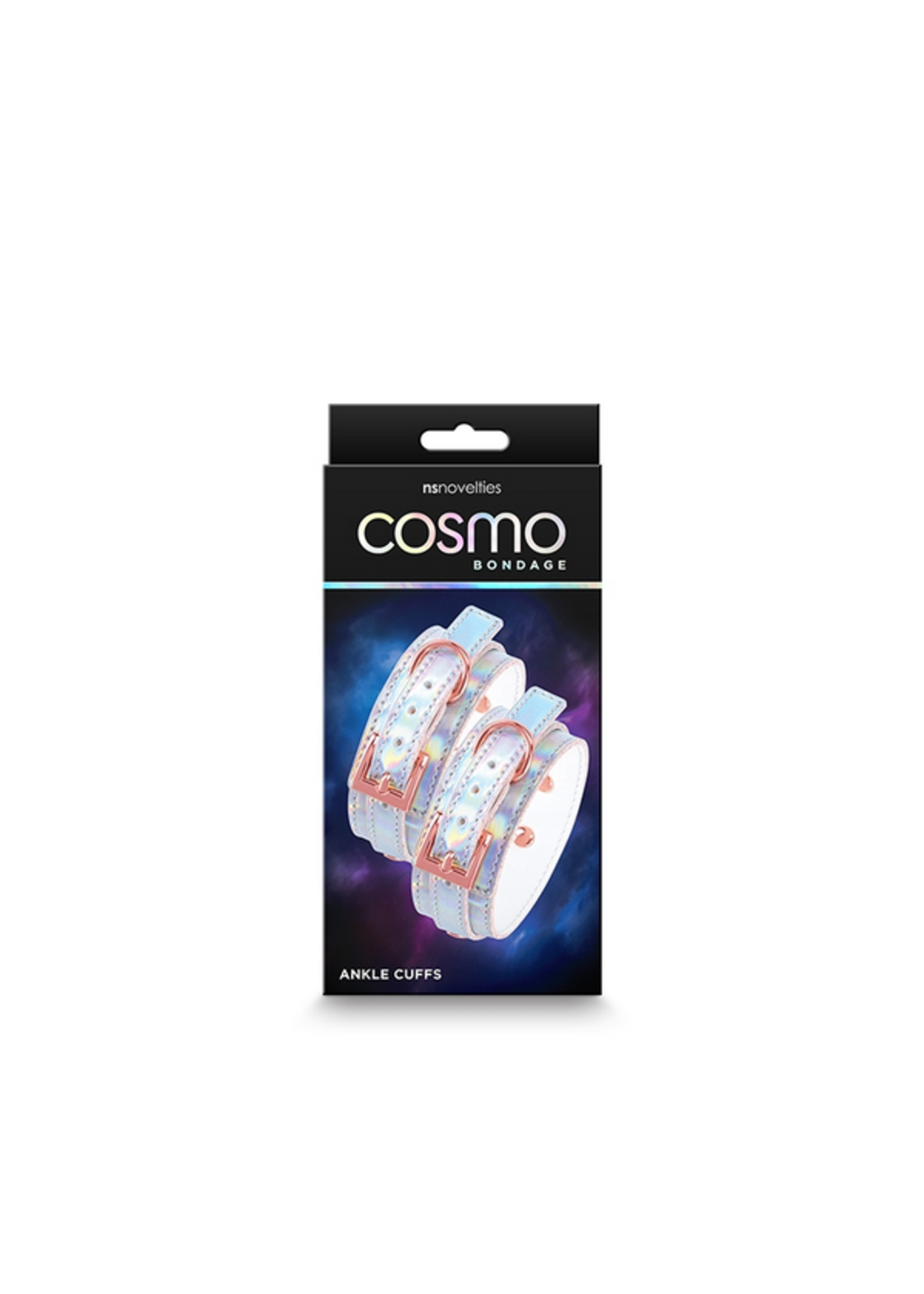 NS Novelties Cosmo Bondage - Ankle Cuffs - Rainbow