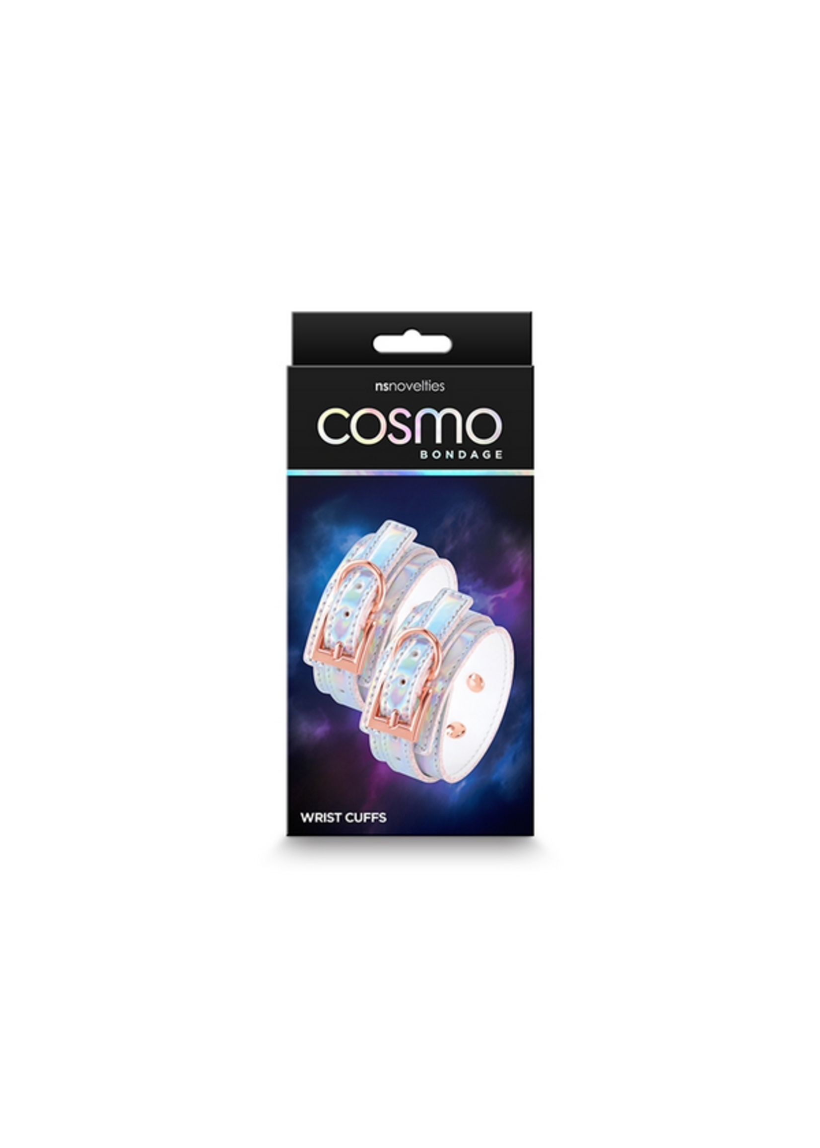 NS Novelties Cosmo Bondage - Wrist Cuffs - Rainbow