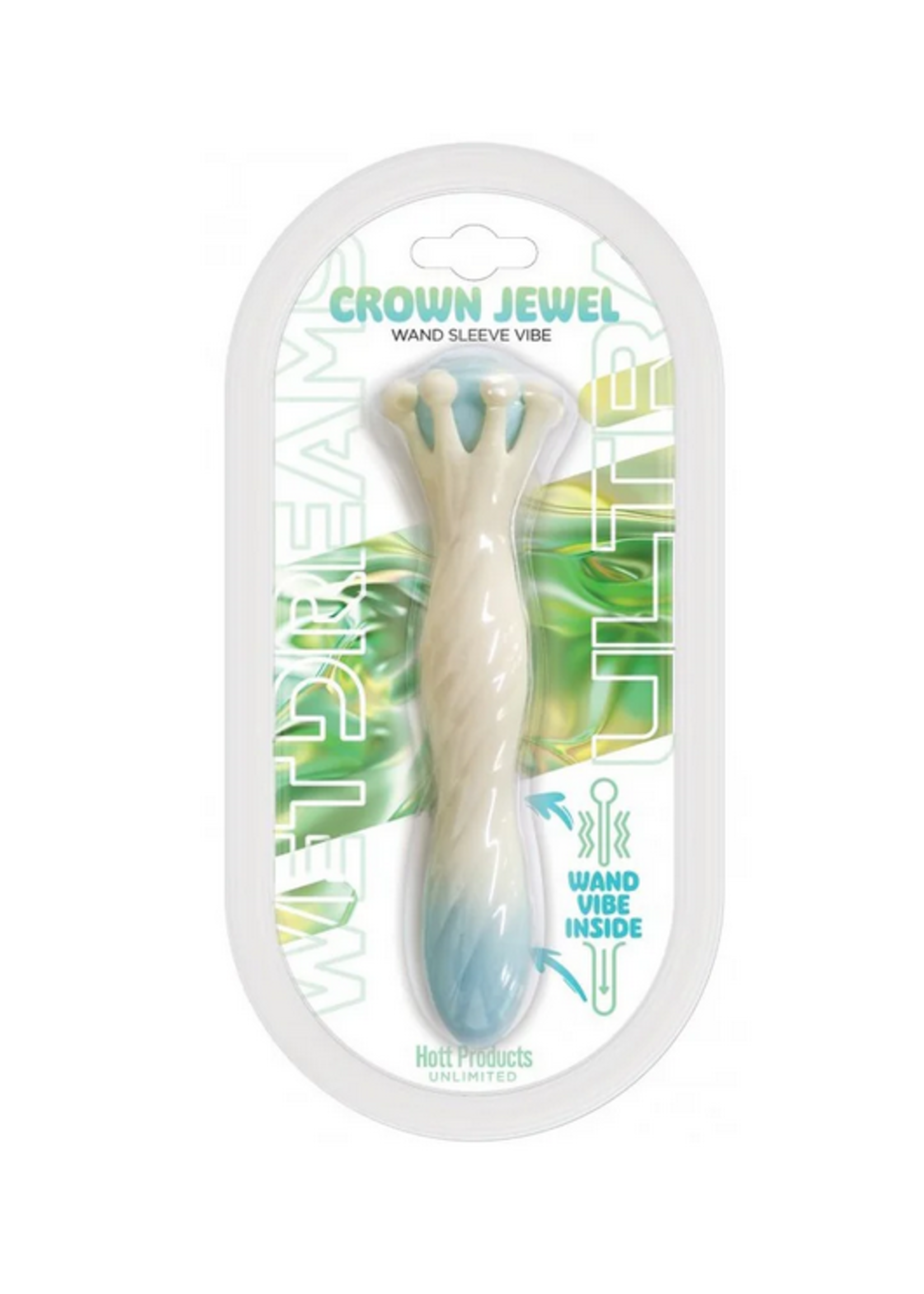Hott Products Wet Dreams Ultra Crown Jewel Sleeve Vibe