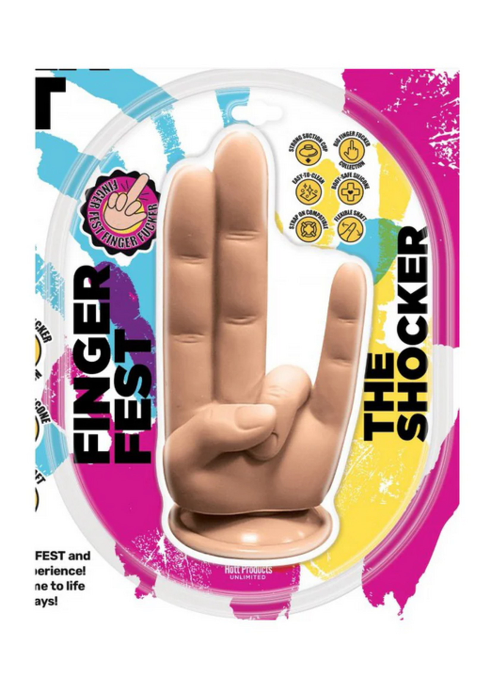 Hott Products Finger Fest Dildo - The Shocker