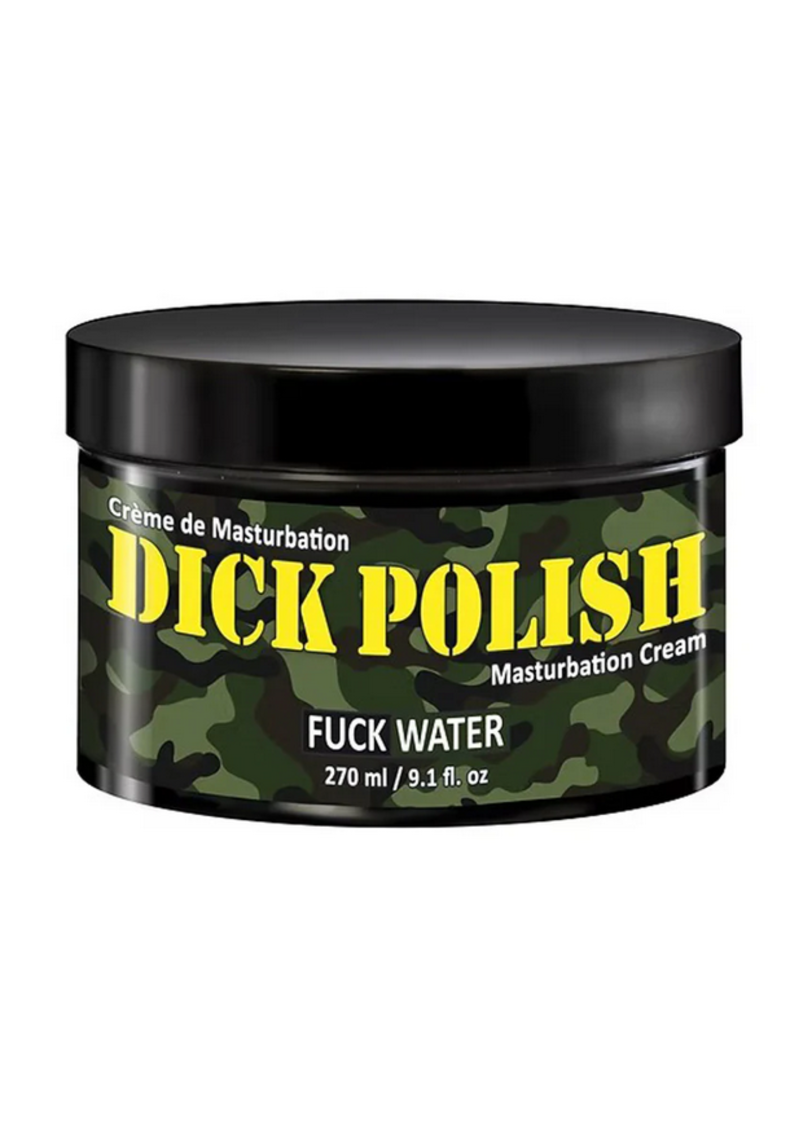 FuckWater Dick Polish Masturbation Cream 9oz jar