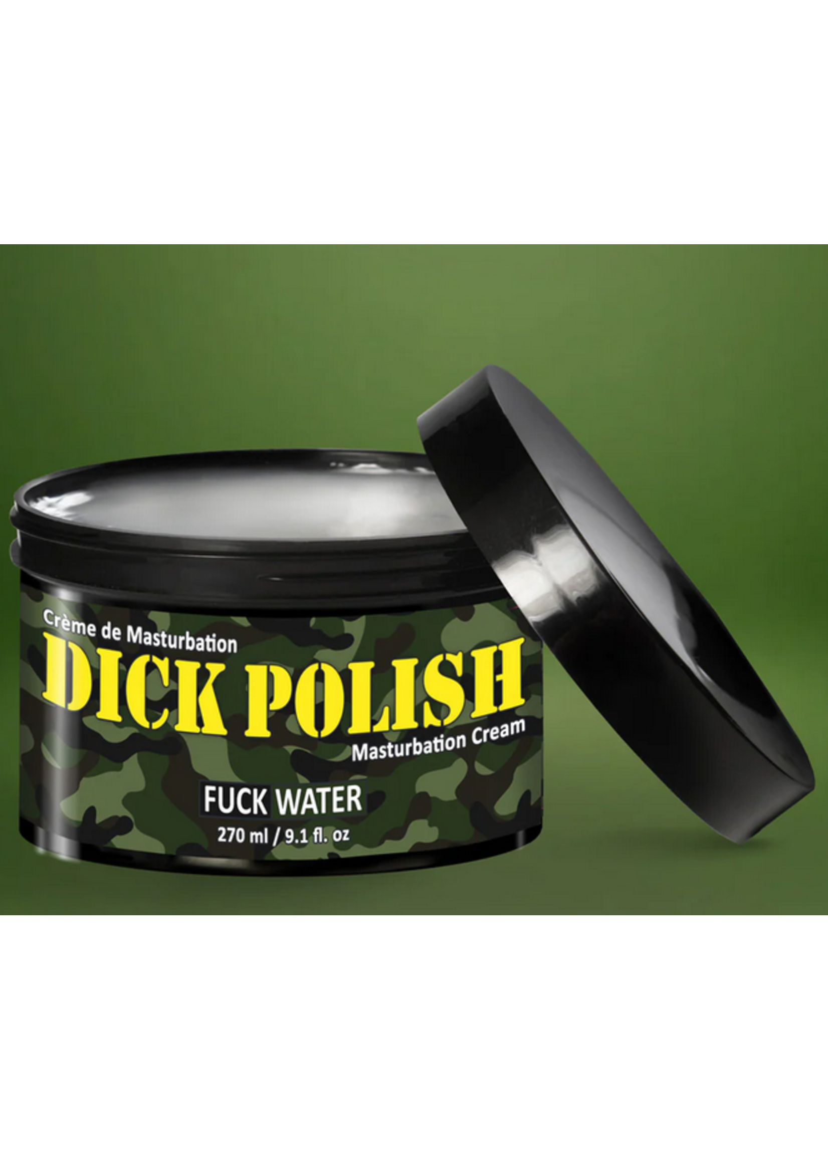 FuckWater Dick Polish Masturbation Cream 9oz jar