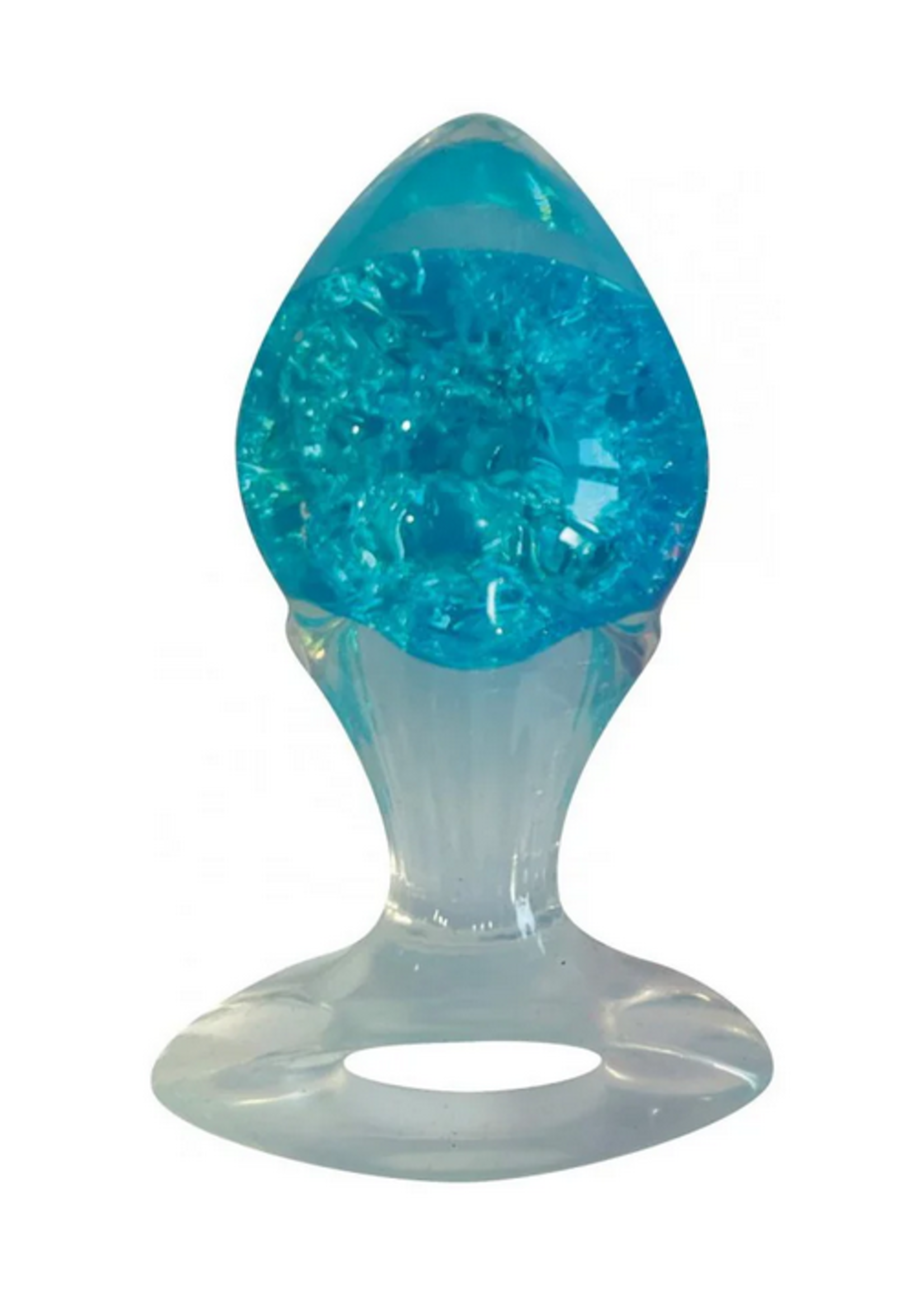 Hott Products Cotton Candy - Joy Gems SAPHIRE Butt Plug