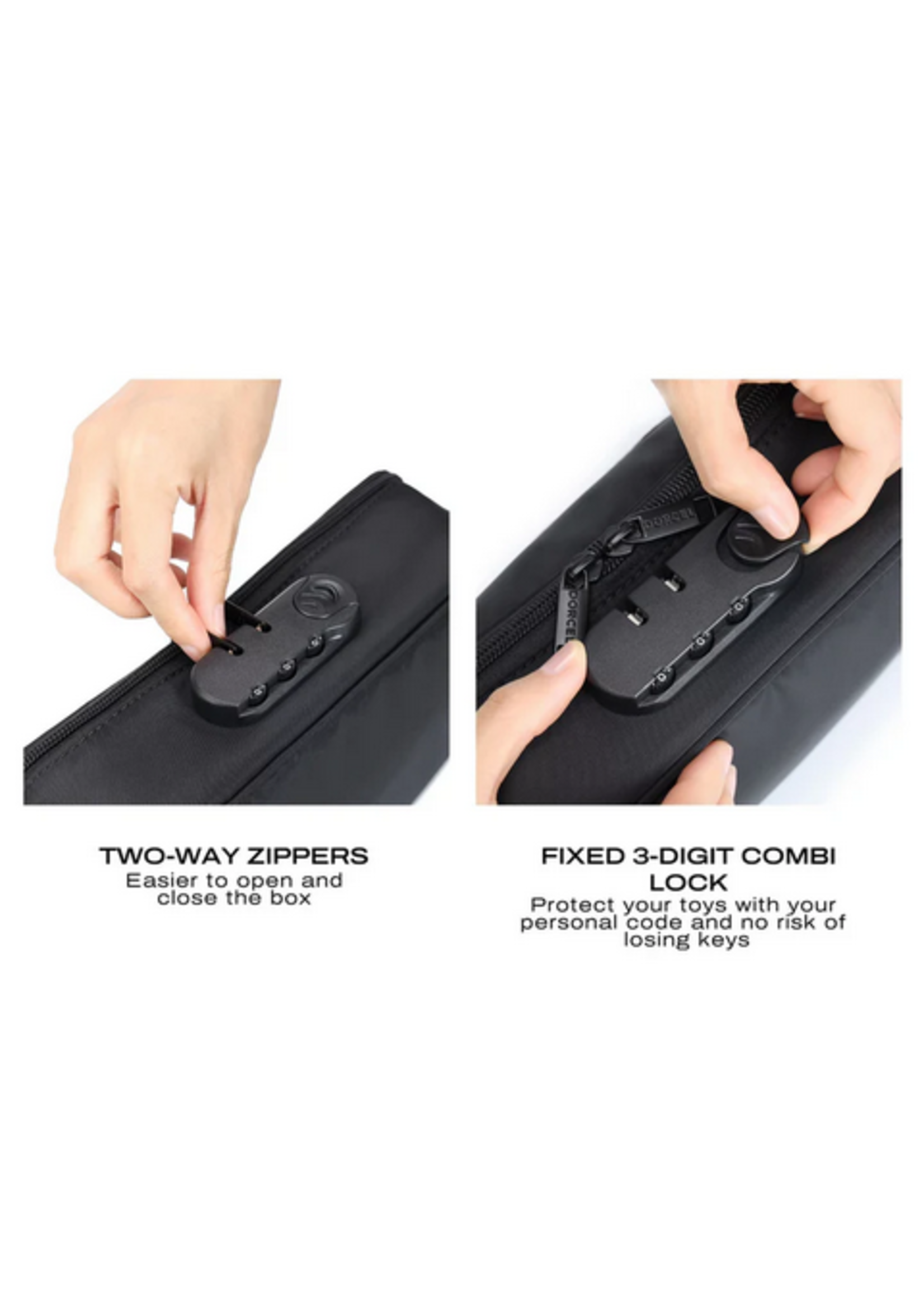 DISCREET BOX BLACK