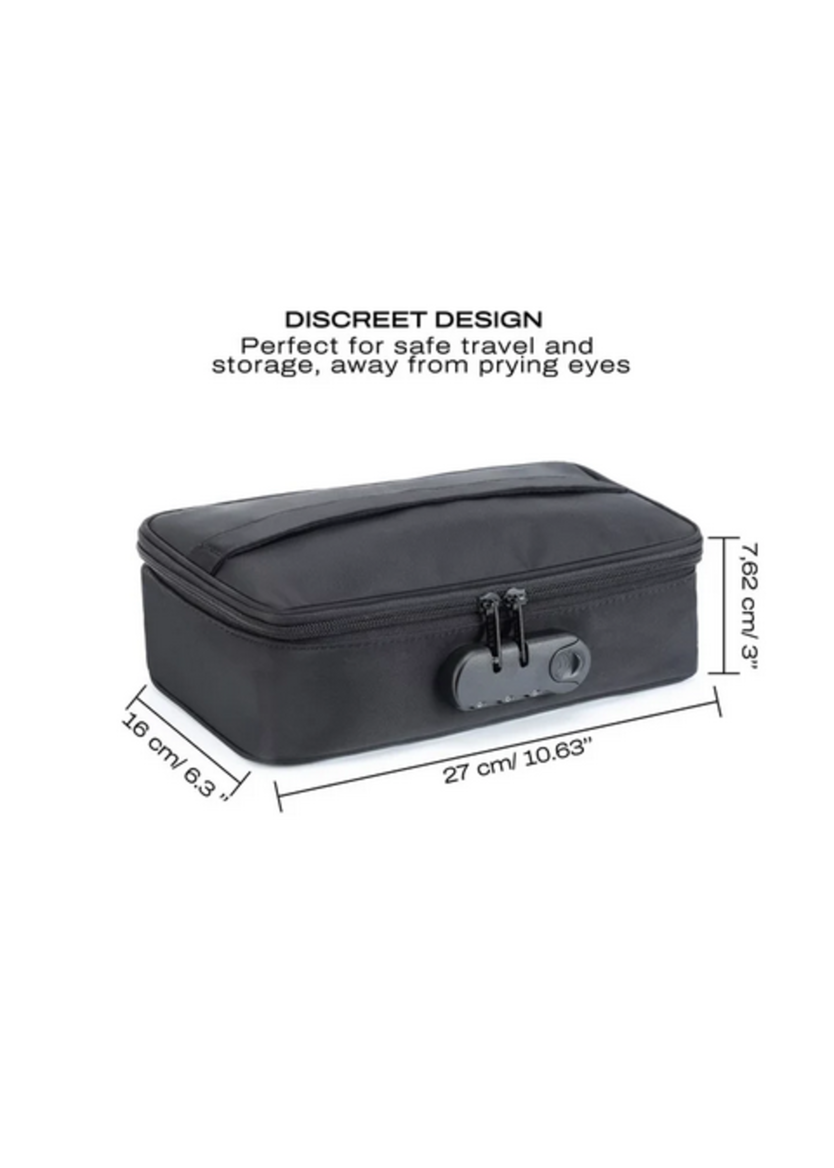 DISCREET BOX BLACK