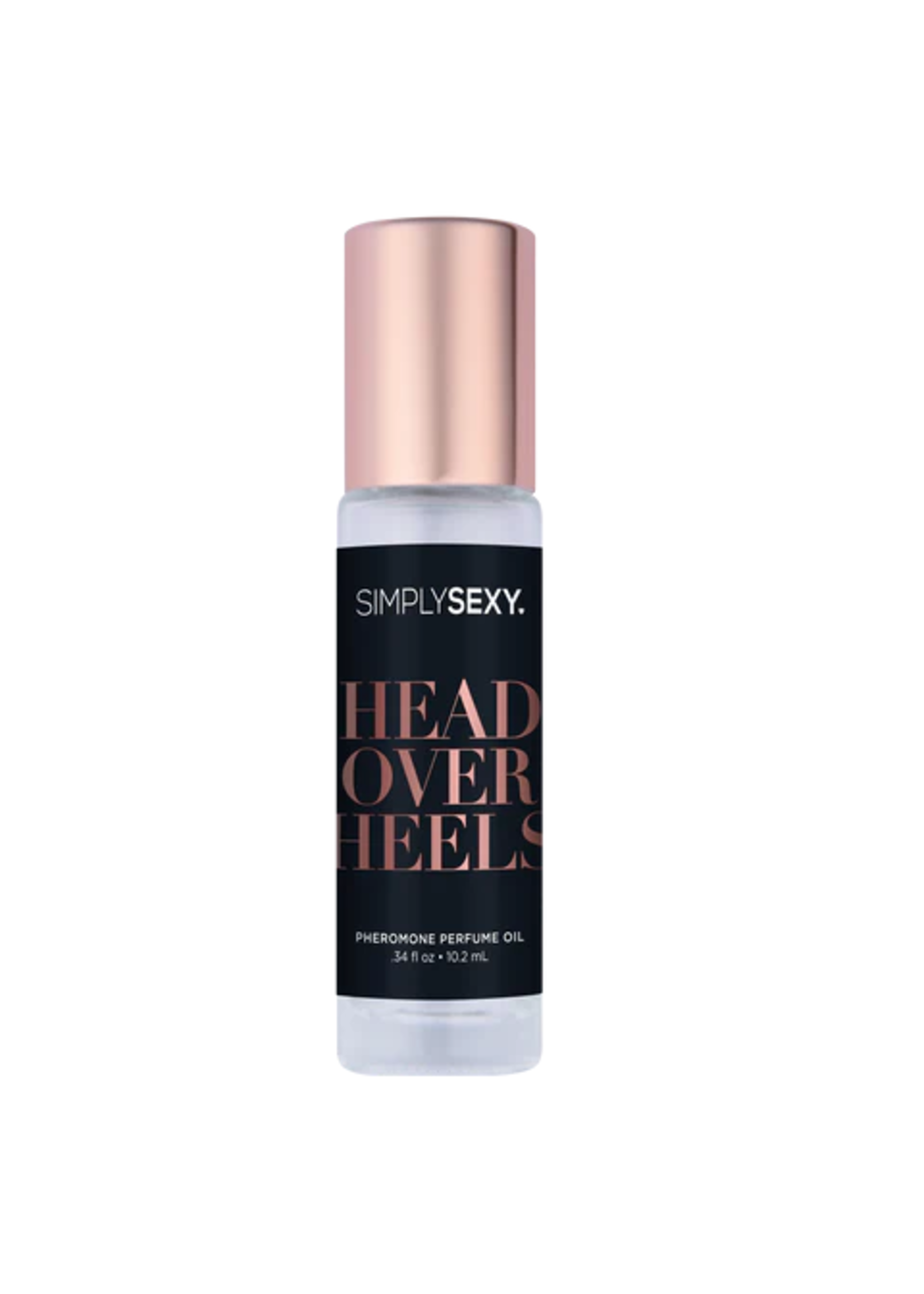 Simply Sexy PHEROMONE PERFUME OIL ROLL-ON - HEAD OVER HEELS - 0.34 floz | 10.2mL