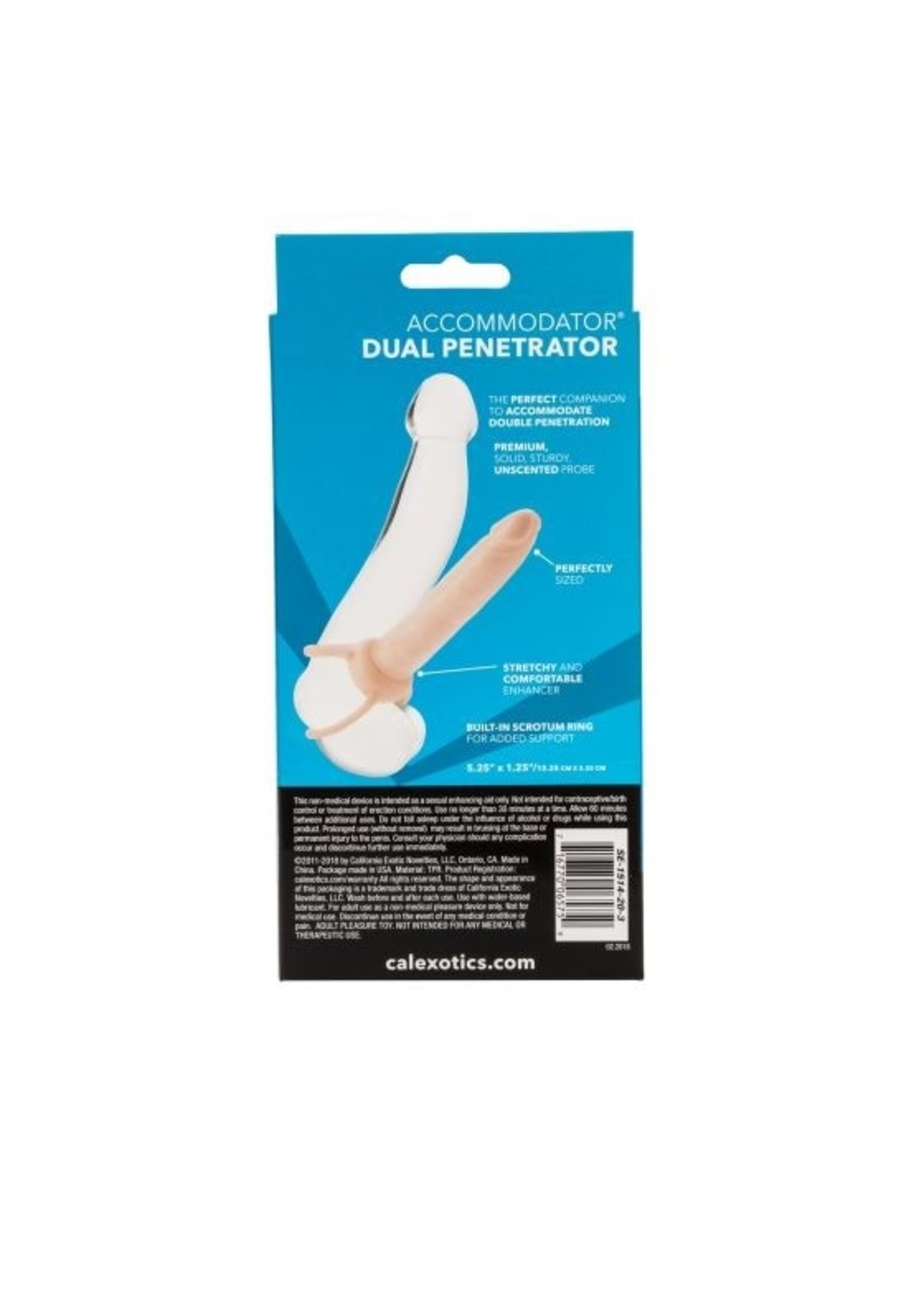 Calexotics Accommodator Dual Penetrator Black