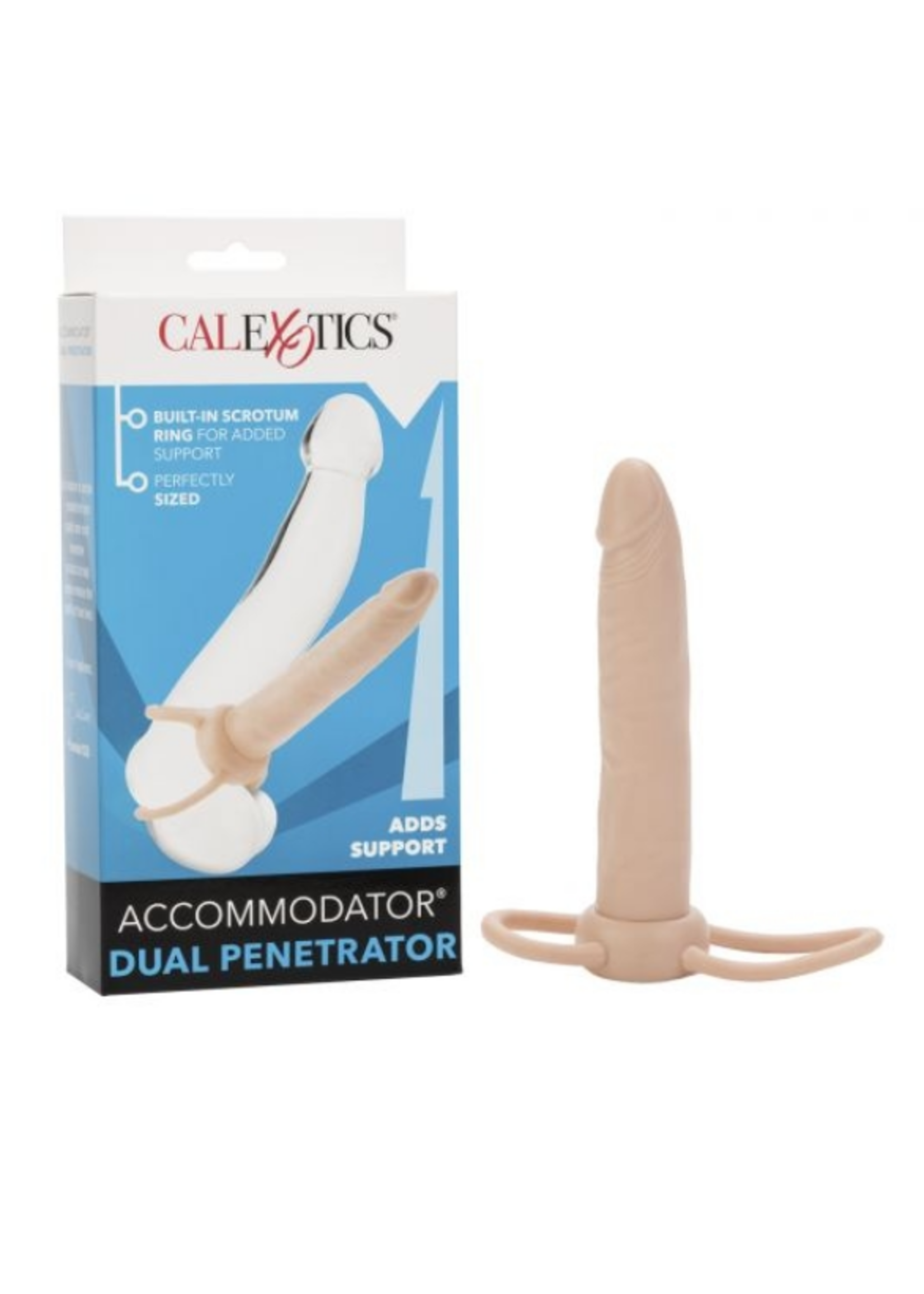 Calexotics Accommodator Dual Penetrator Black