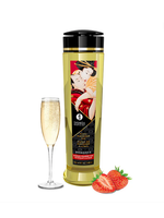 Shunga Massage Oils - Champagne & Strawberries