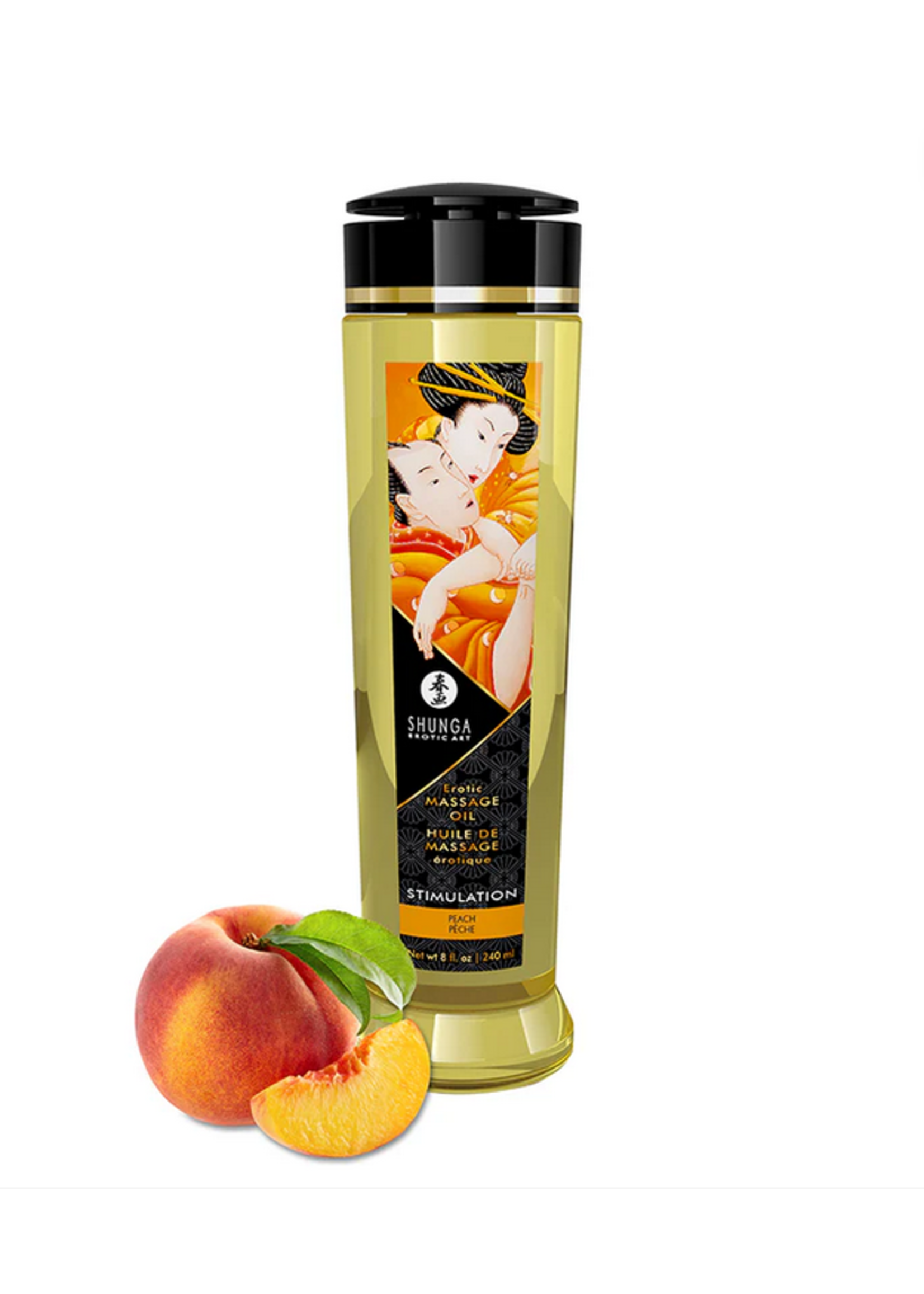 Shunga Massage Oils - Stimulation / Peach