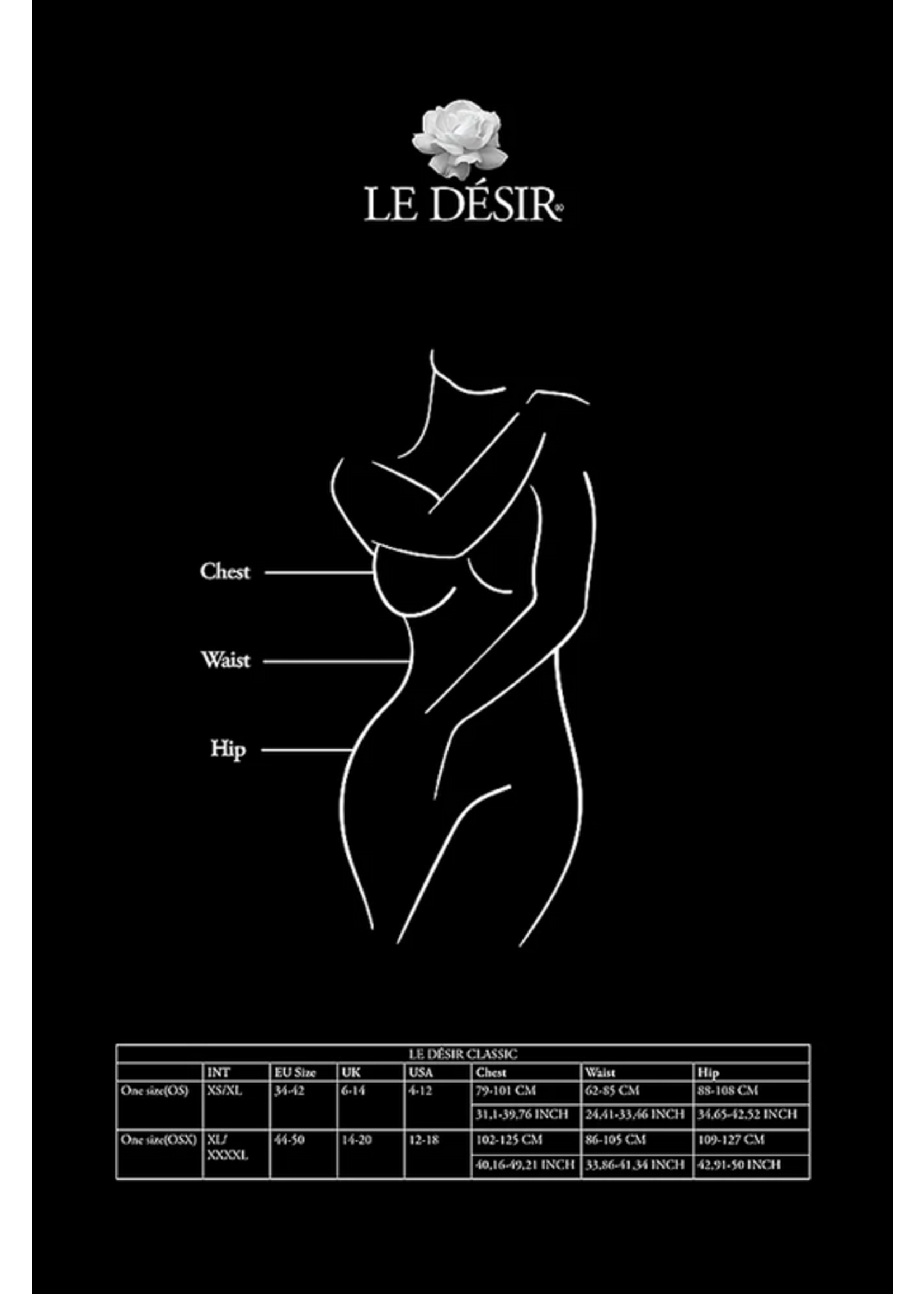 Le Désir Crotchless Cut-Out Pantyhose QS