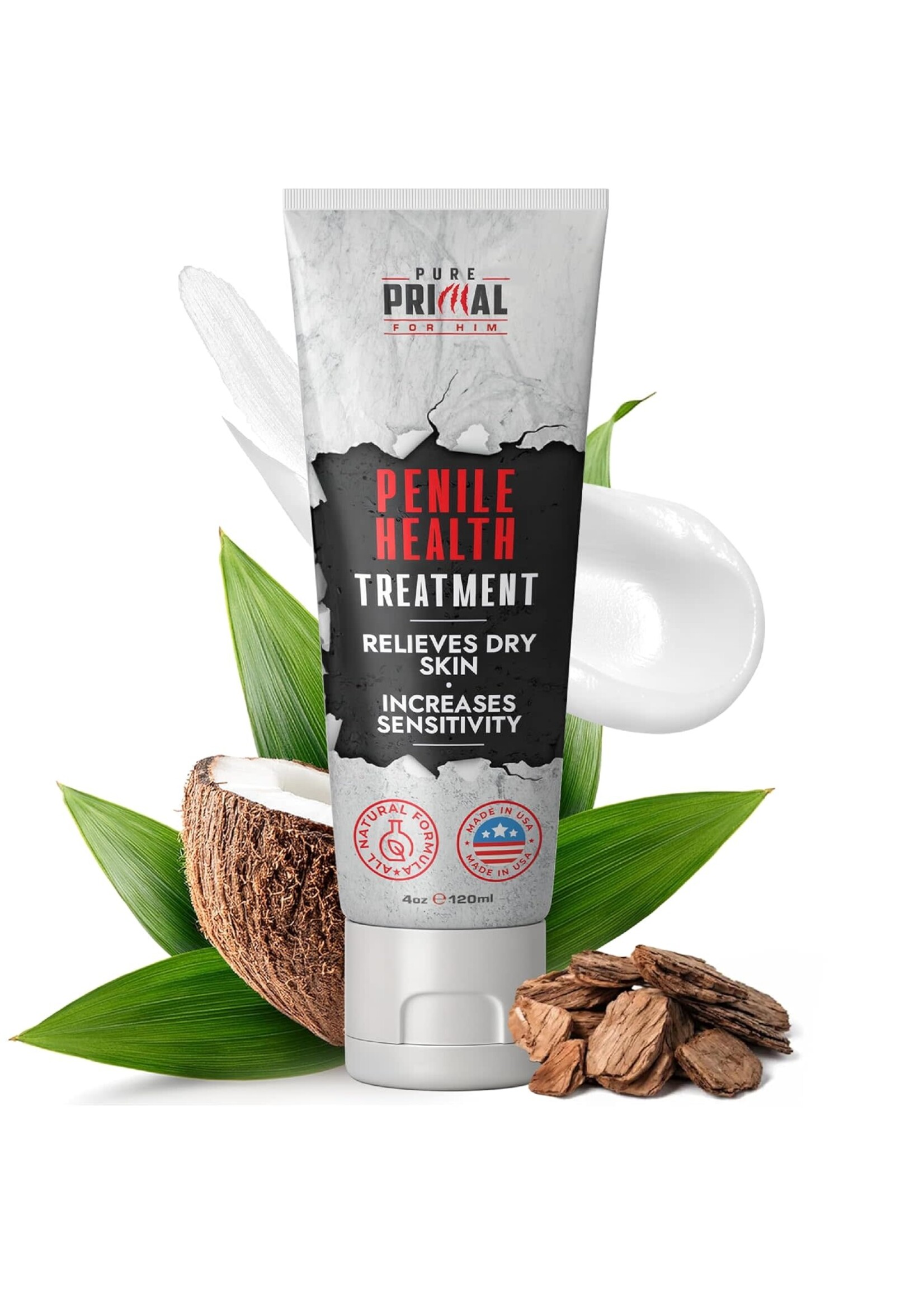 Pure Primal Penile Health Cream for Men