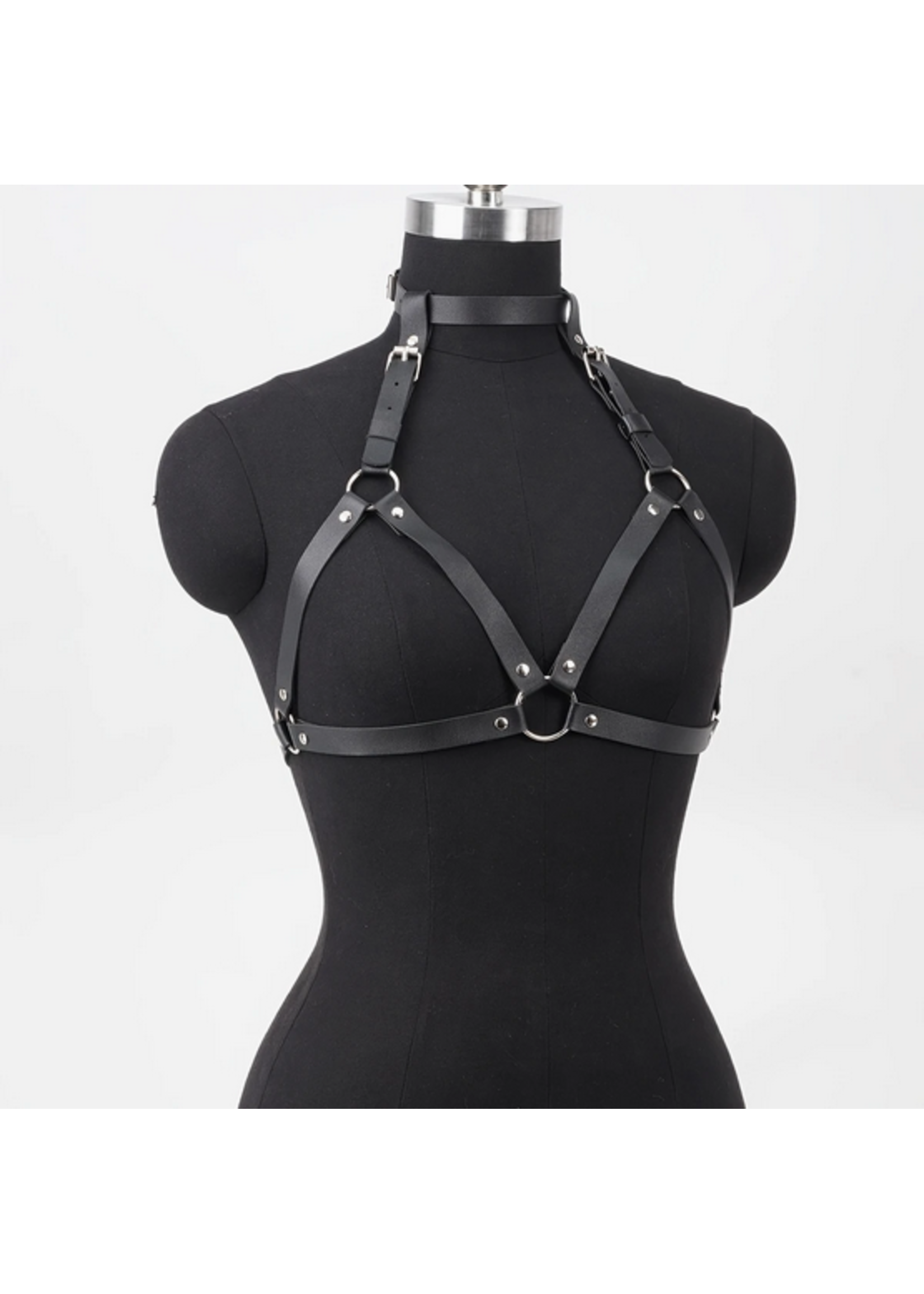 Smoosh Chest Harness Faux Leather