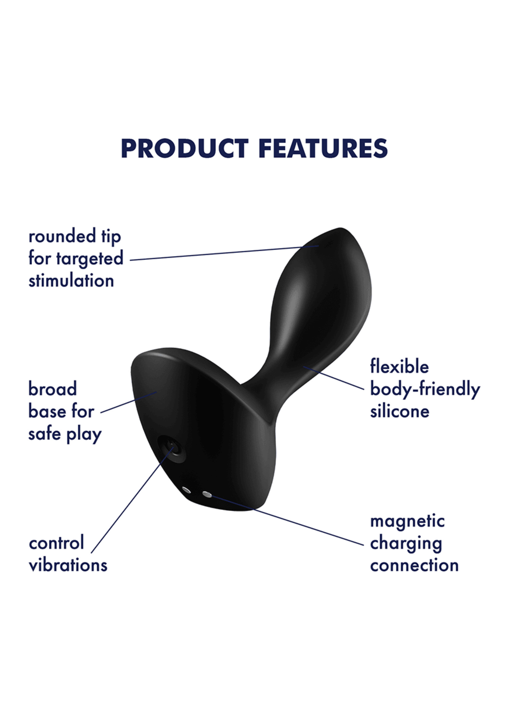 Satisfyer Satisfyer Backdoor Lover - Black