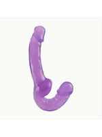 Velvet Vixen Strapless Strap On Purple