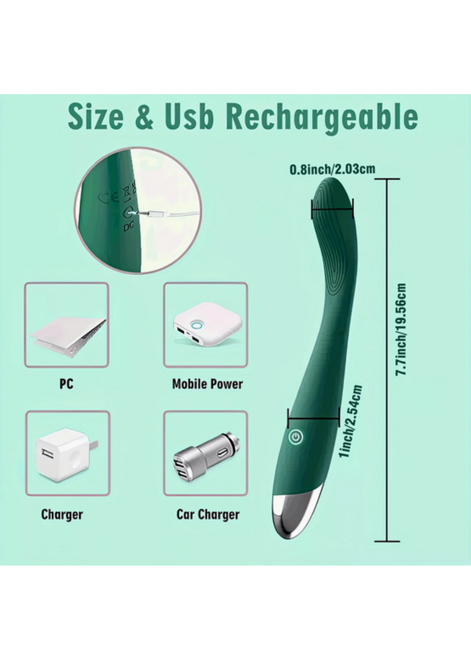 Emerald Tease – G-Spot Vibrator