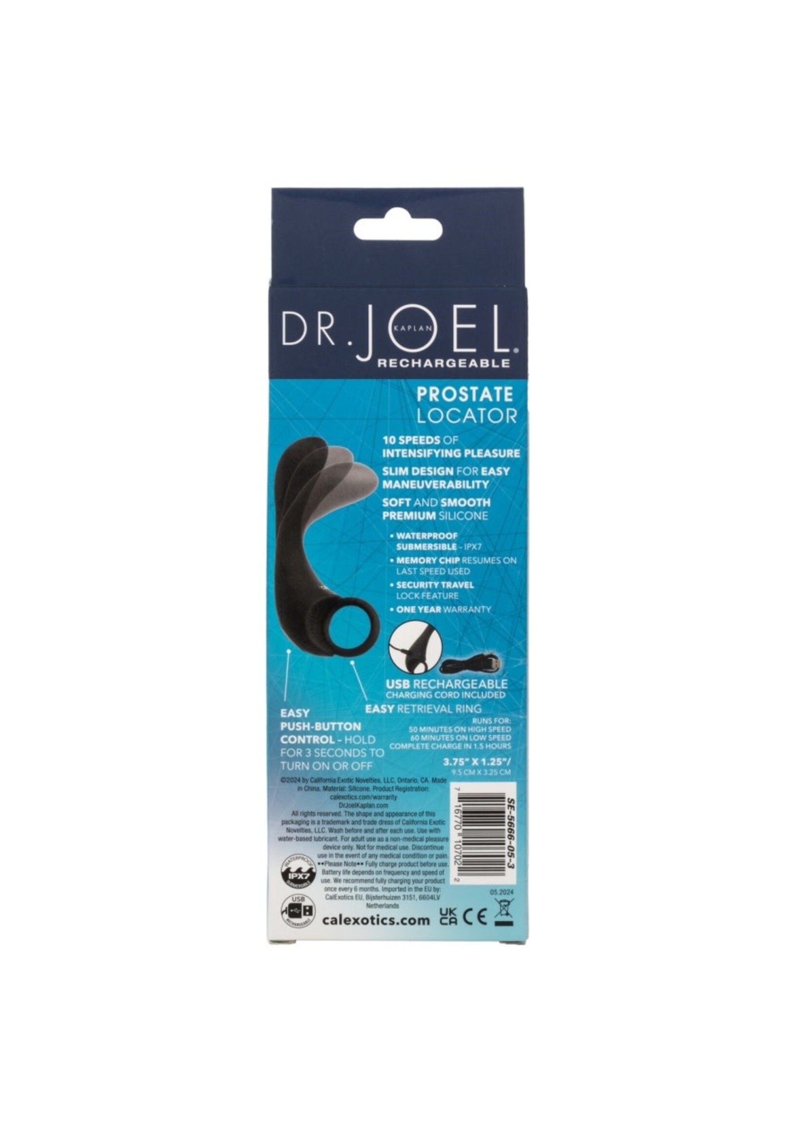 Calexotics Dr. Joel Kaplan Rechargeable Prostate Locator