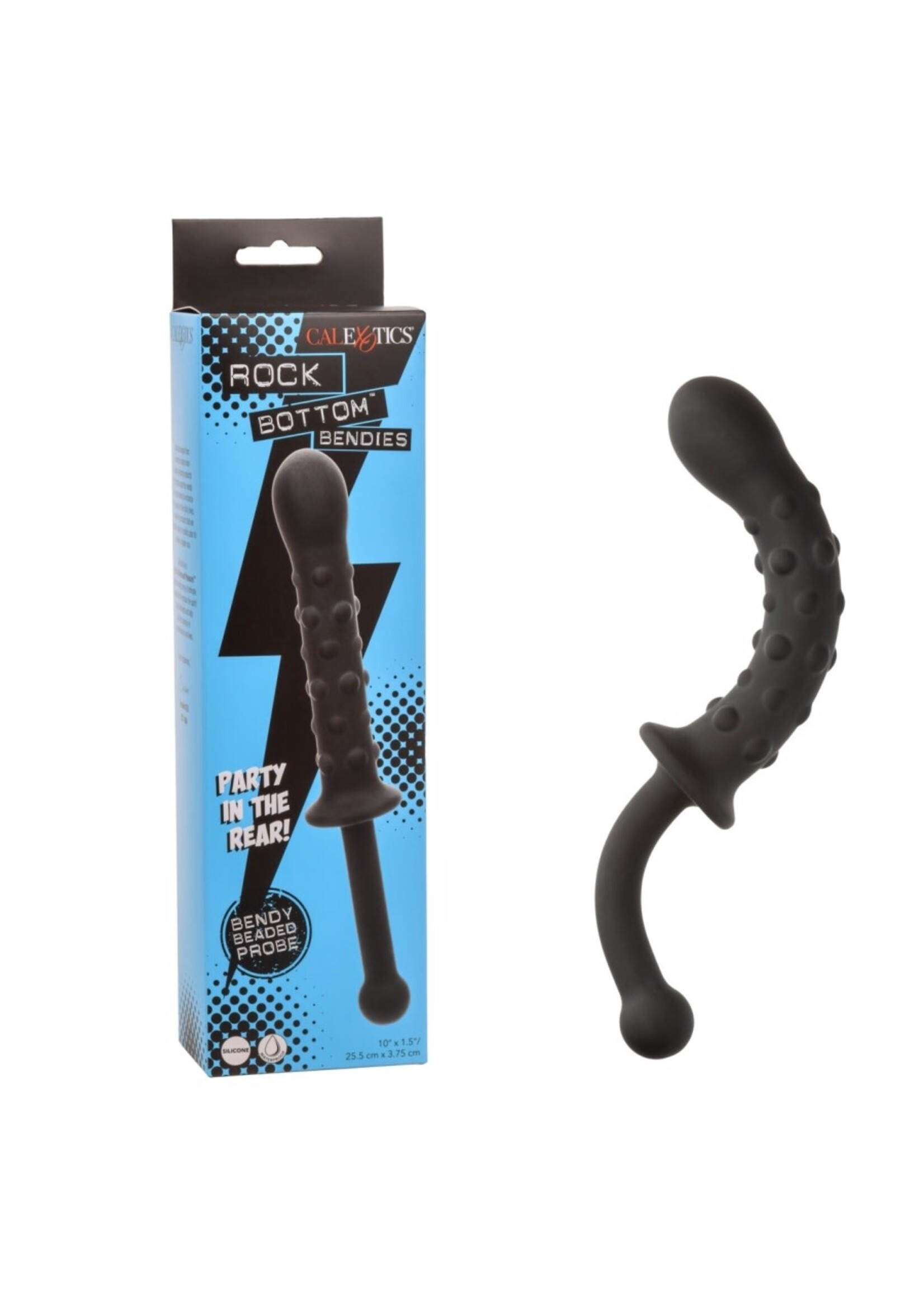 Calexotics Rock Bottom Bendies Bendy Beaded Probe