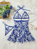 Clearance Blue Desire Babydoll Set