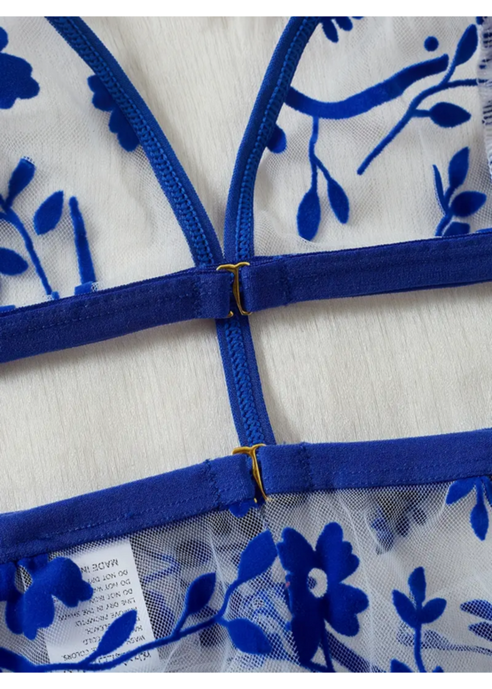 Blue Desire Babydoll Set