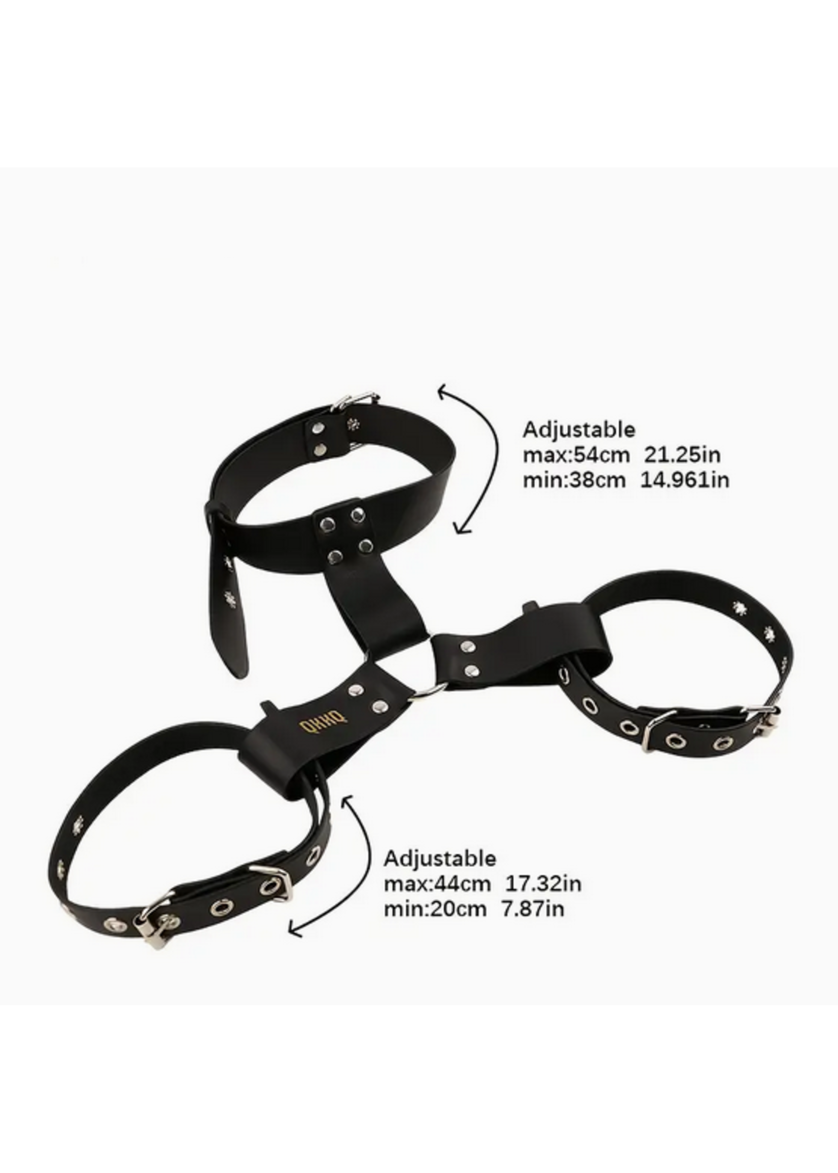 Locked & Loaded – Leather Breast Bondage Harness