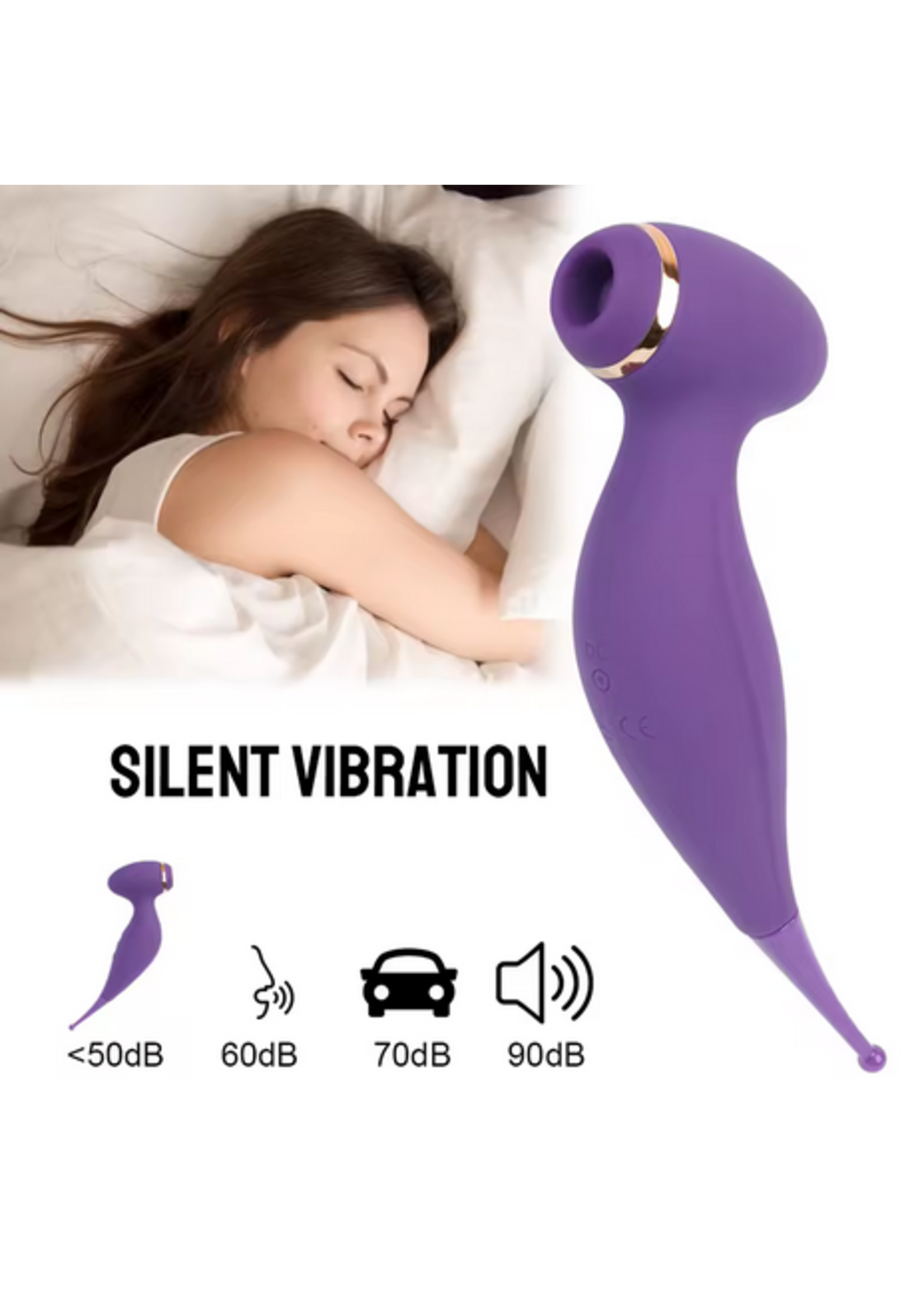 Smoosh Toys The Smoosh Purple Seahorse