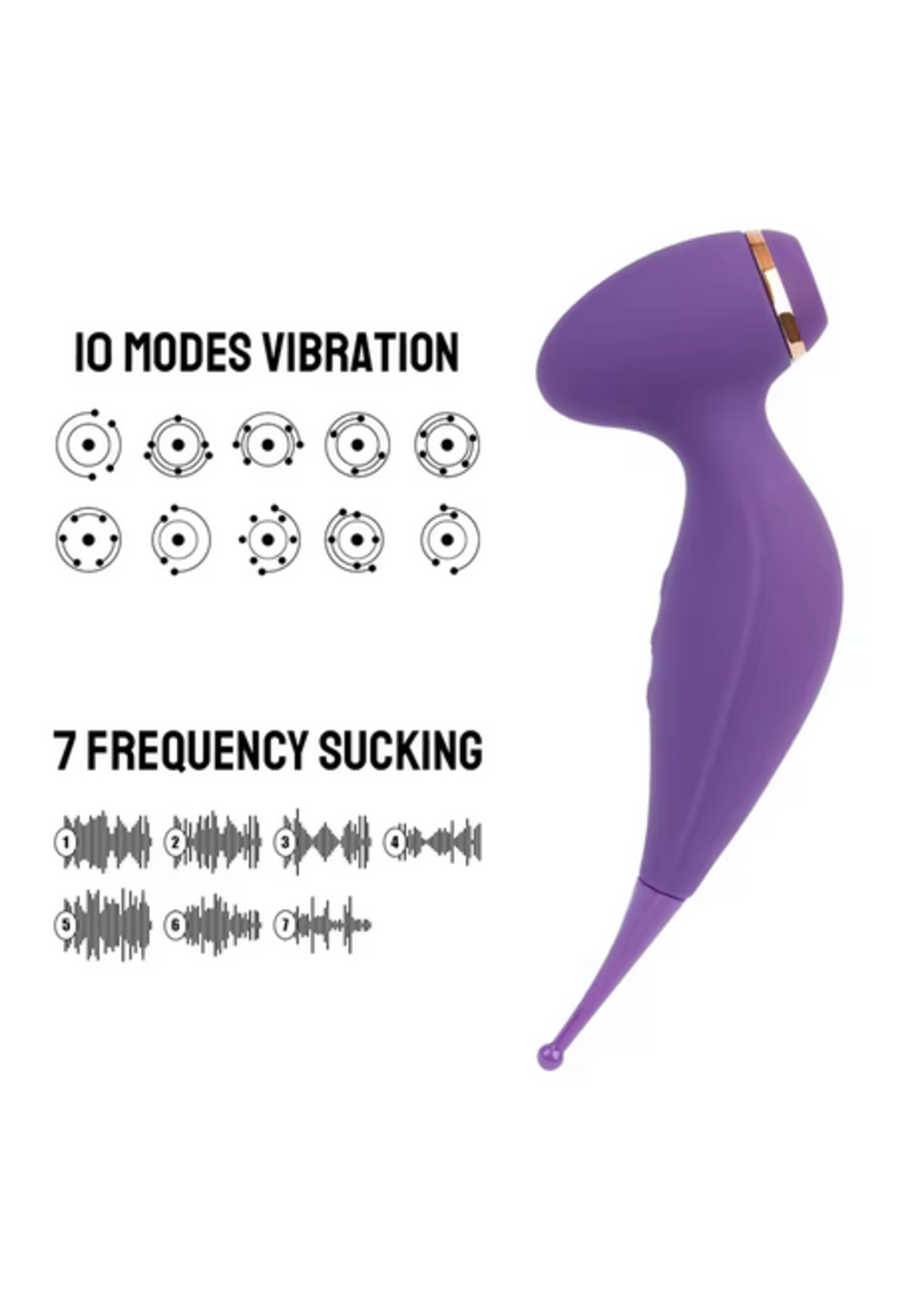 Smoosh Toys The Smoosh Purple Seahorse