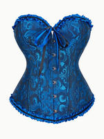Royal Temptation – Blue Brocade Corset