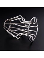 Open View – Hollow Metal Anal Plug Small
