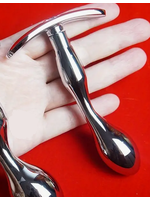 Gem Arc – Curved Aluminum Alloy Butt Plug Small