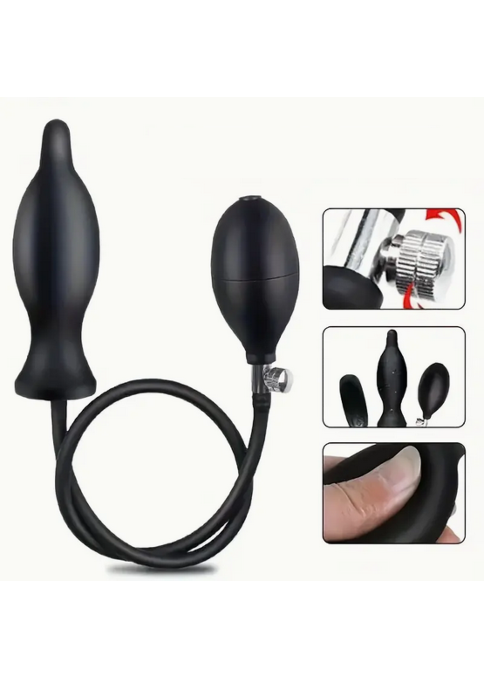 AirLock – Inflatable Silicone Butt Plug