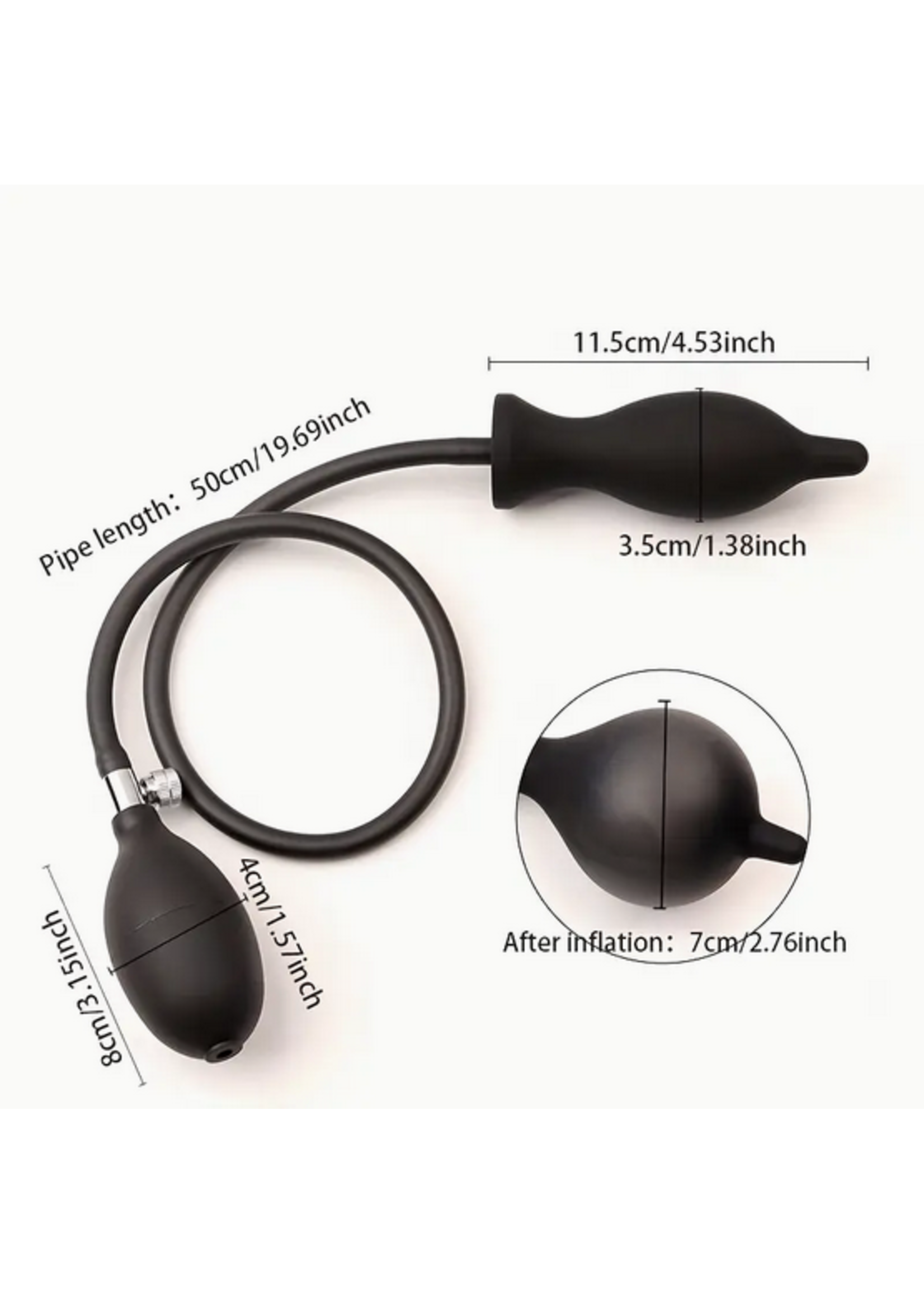 Clearance AirLock – Inflatable Silicone Butt Plug