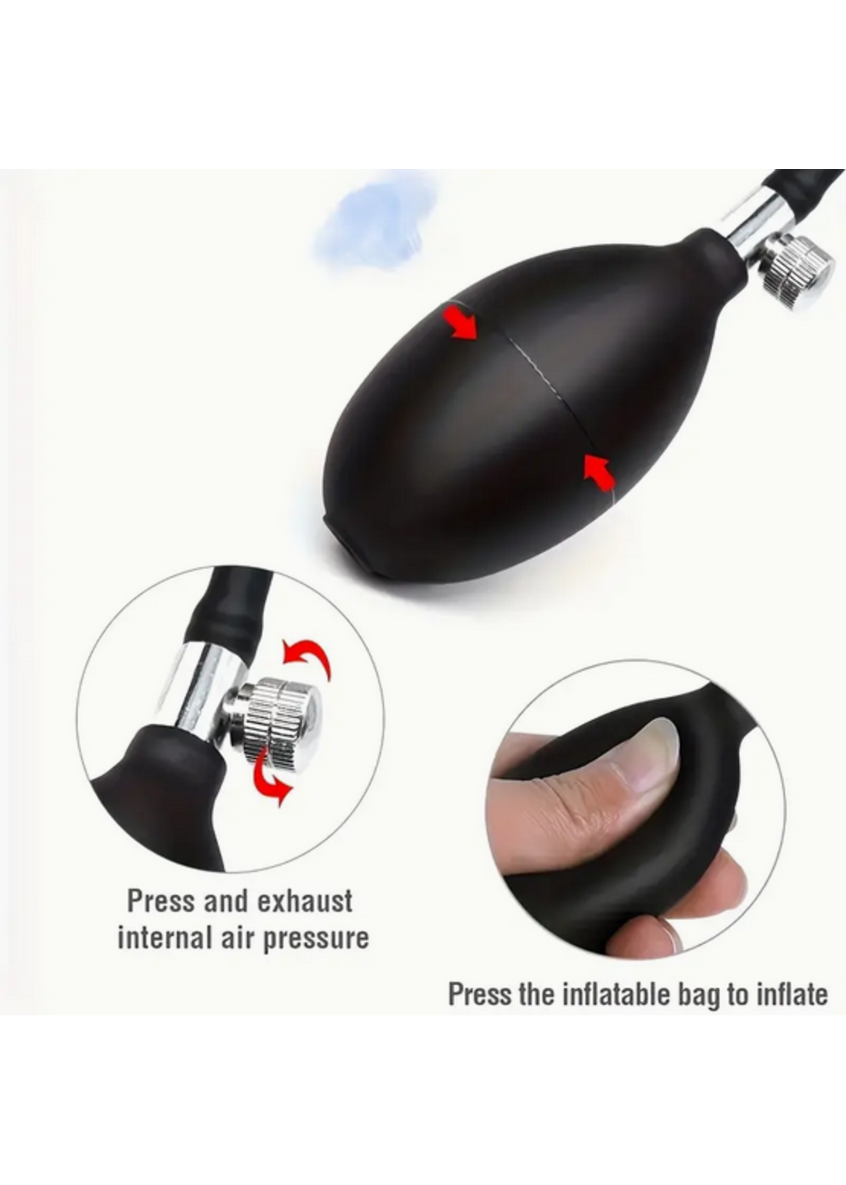 Clearance AirLock – Inflatable Silicone Butt Plug